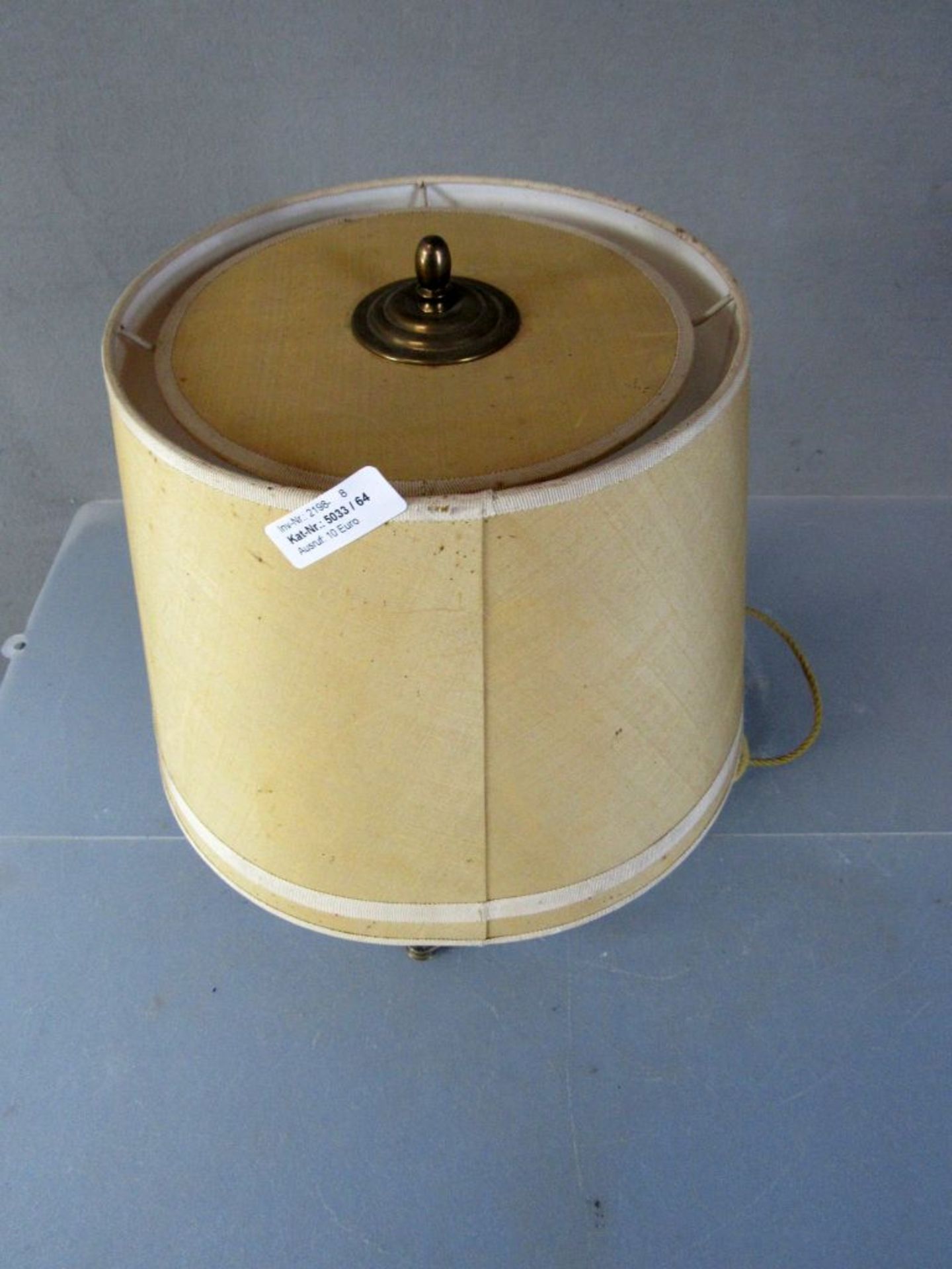 Tischlampe Messing 53cm - Image 4 of 5