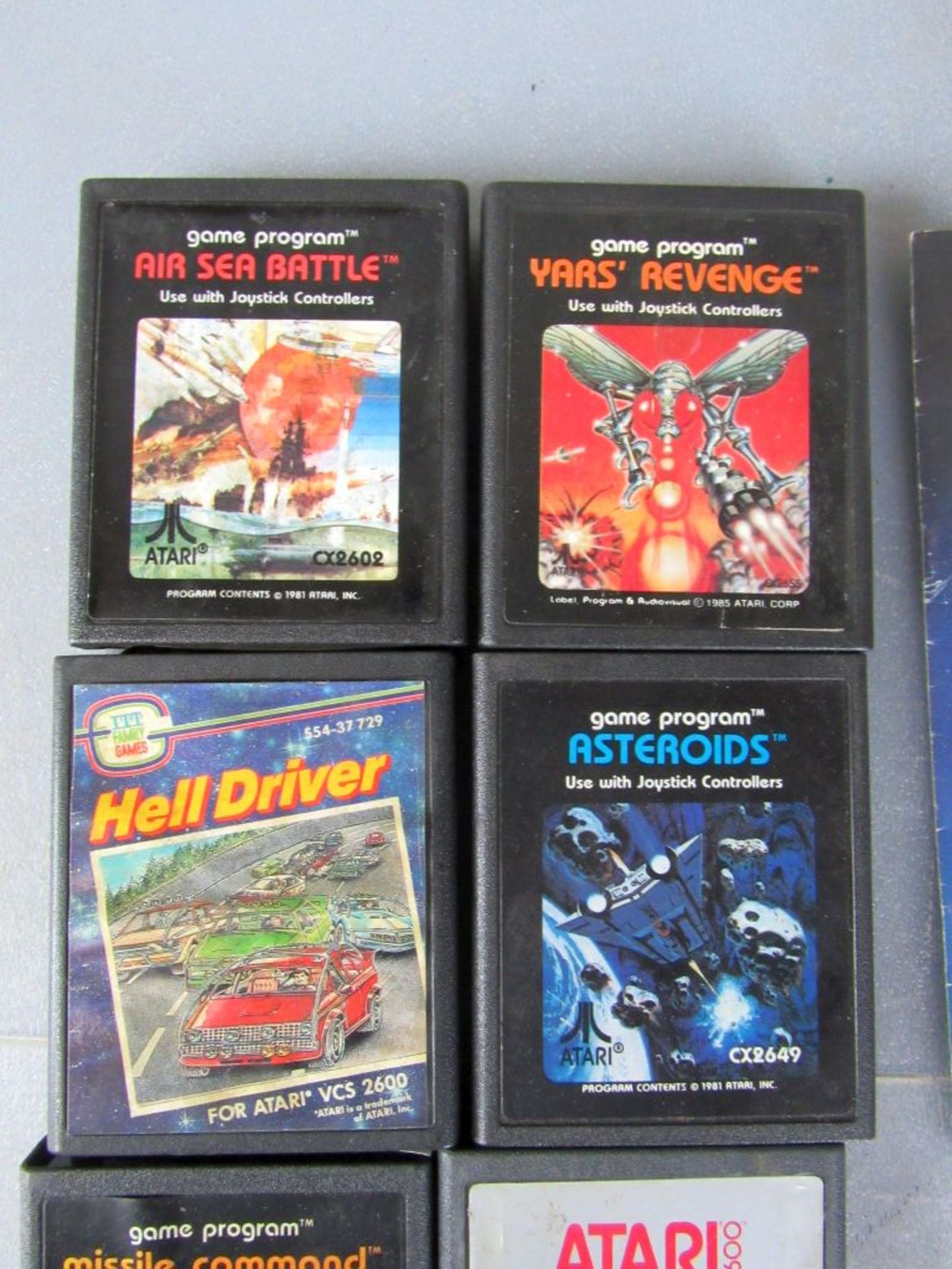 Konvolut ATARI Videospiele 7 Stück - Bild 4 aus 5