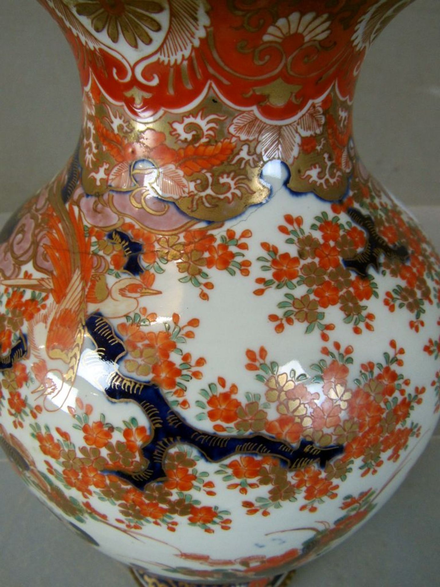 Antike asiatische Lampenvase - Image 6 of 7