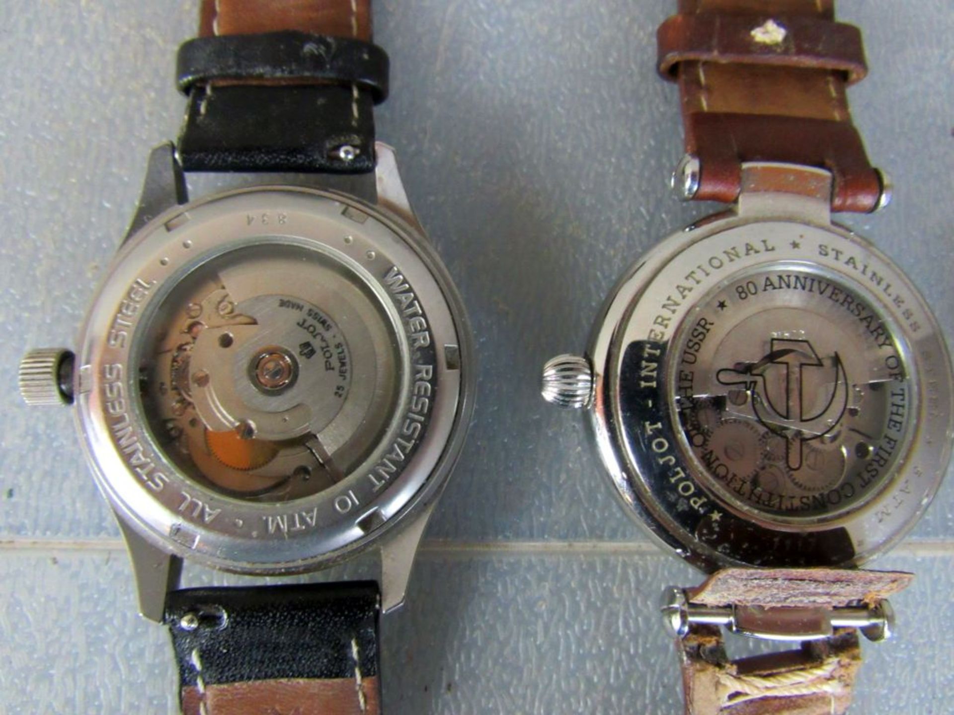 Drei russische Armbanduhren Poliot und - Image 7 of 8