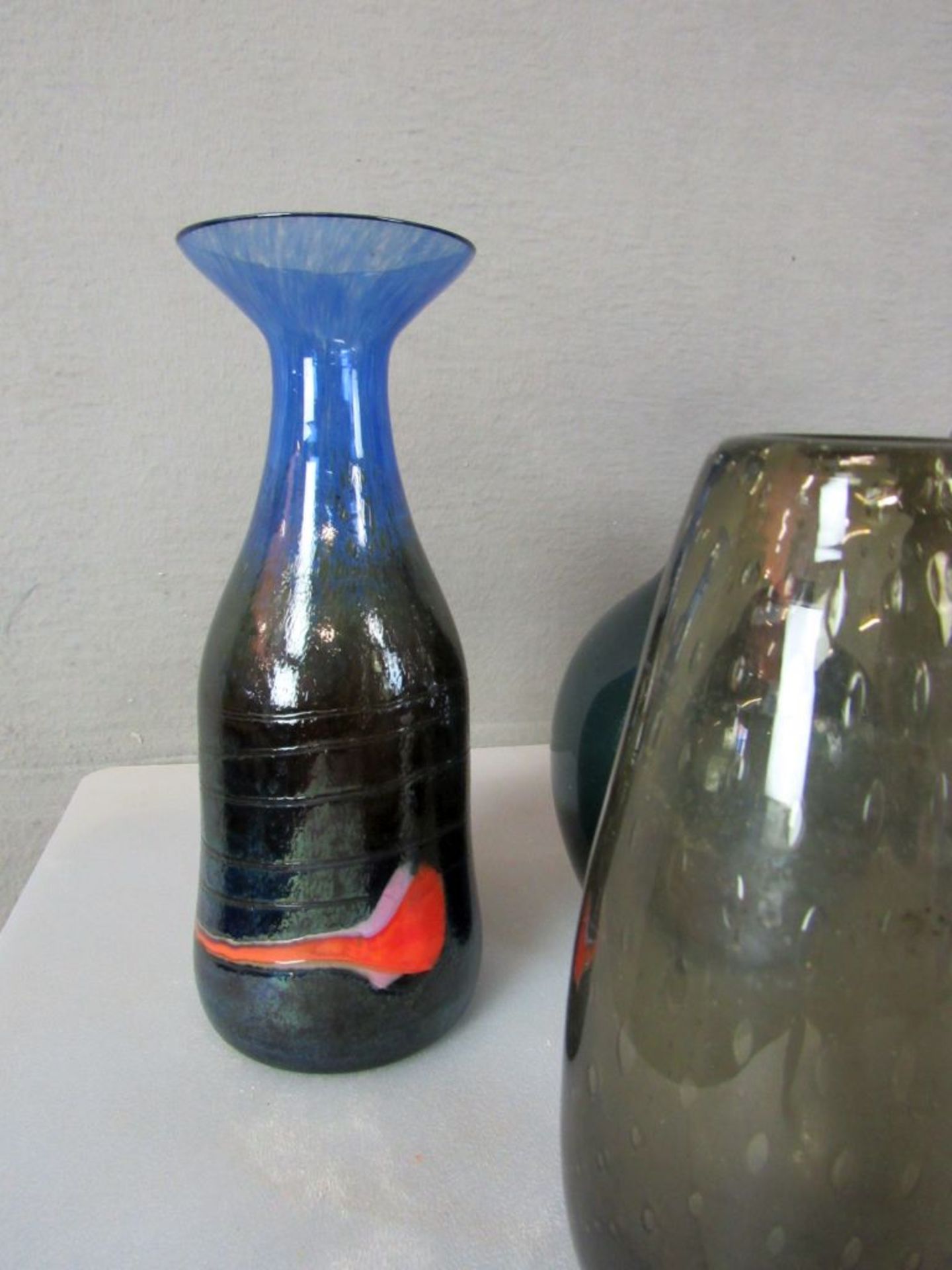 Konvolut Vasen Glas Vintage 50er-60er - Bild 6 aus 6