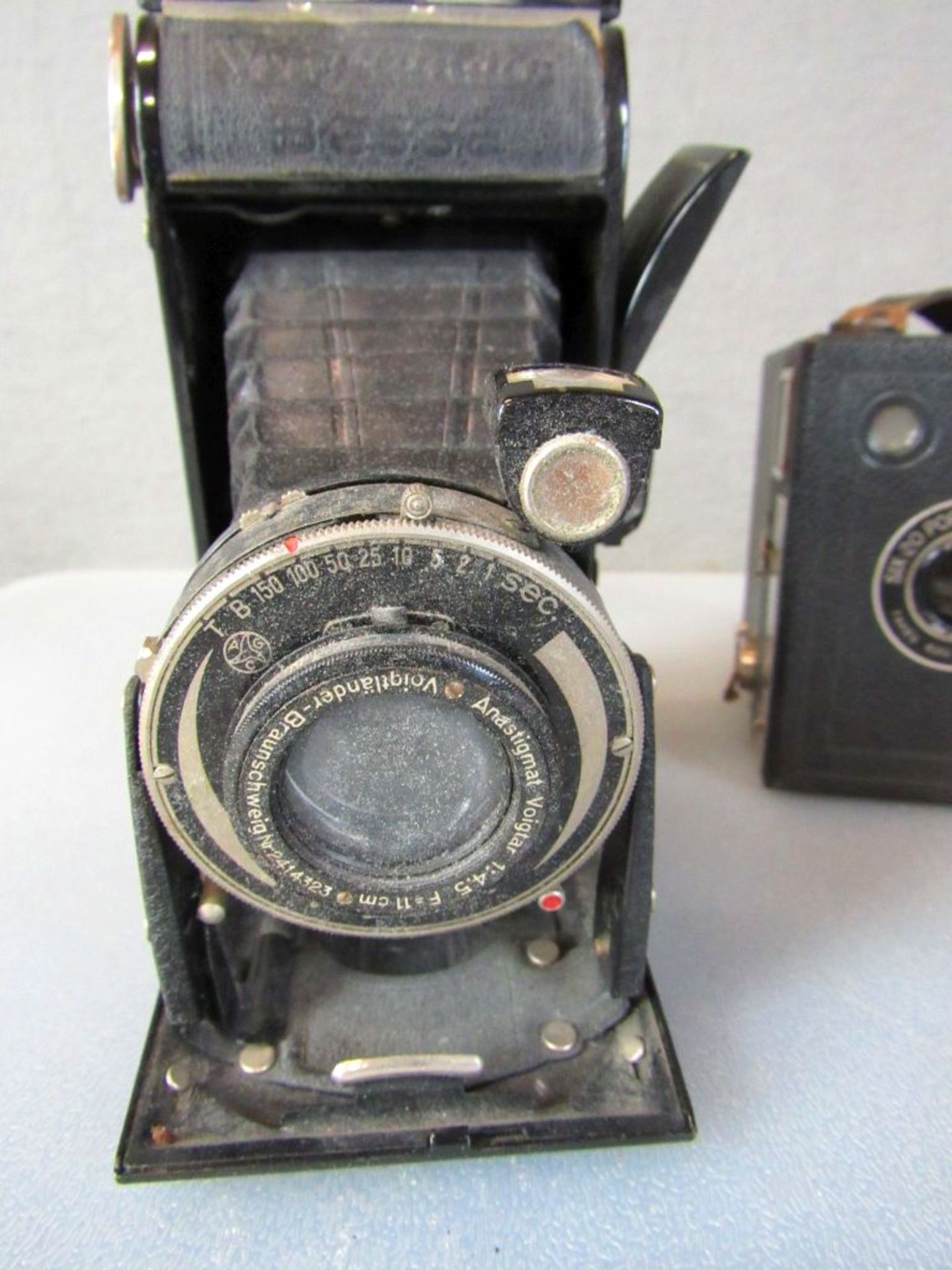 Interessantes Konvolut antike Kameras - Bild 2 aus 10