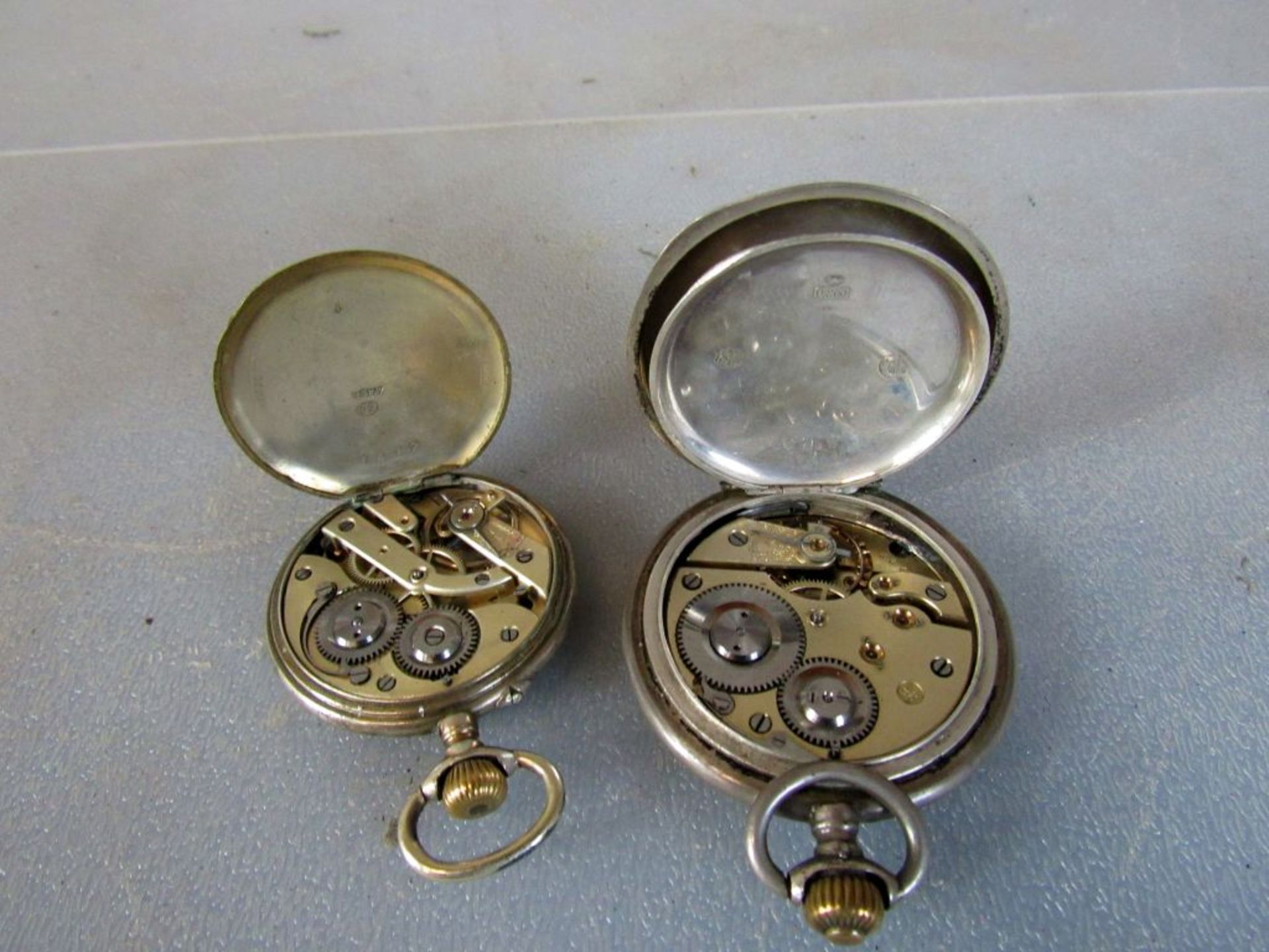 Zwei antike Taschenuhren aus - Image 6 of 10