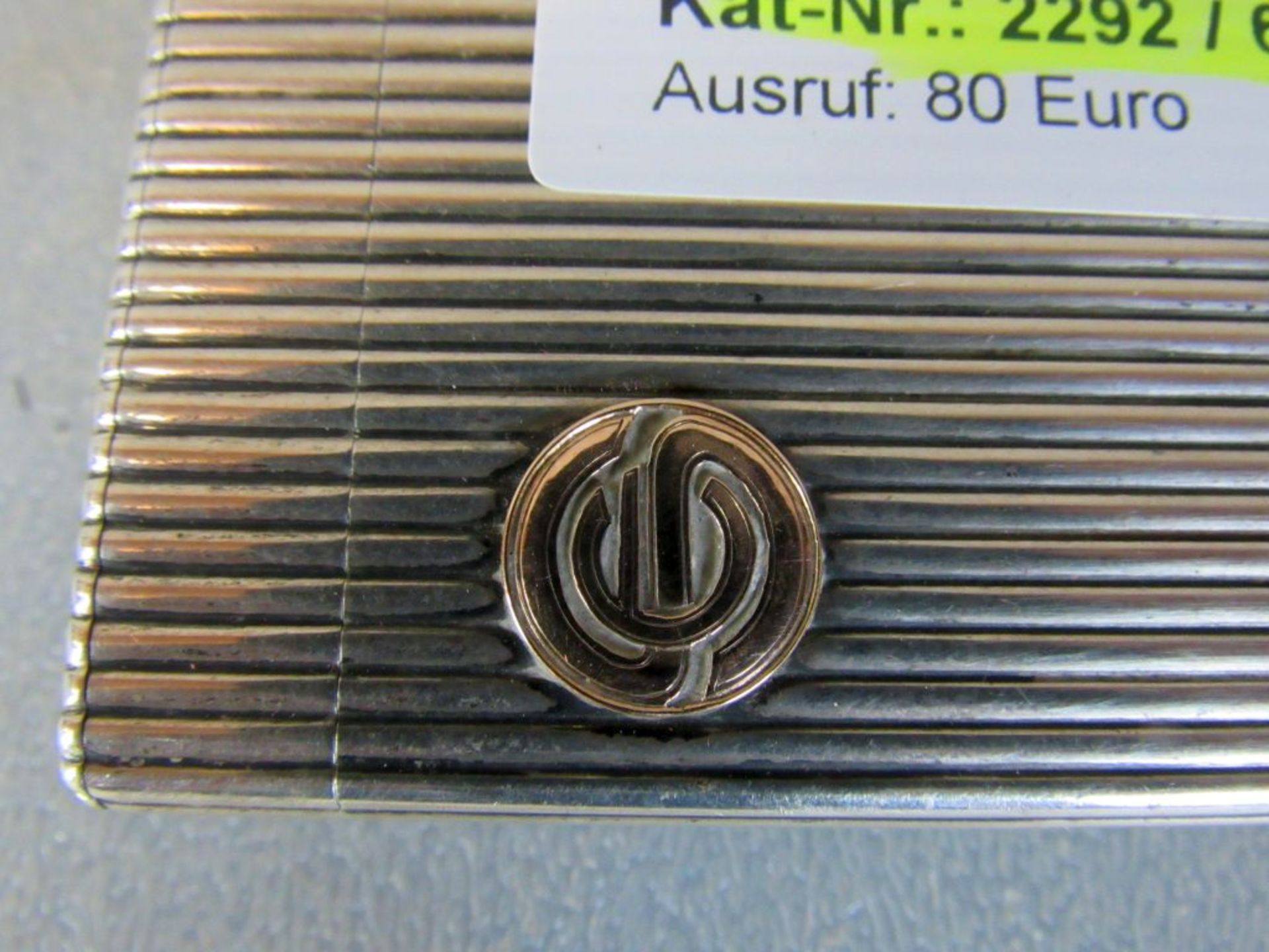 Antike Schatulle Silber 875er Juwelier - Image 3 of 7