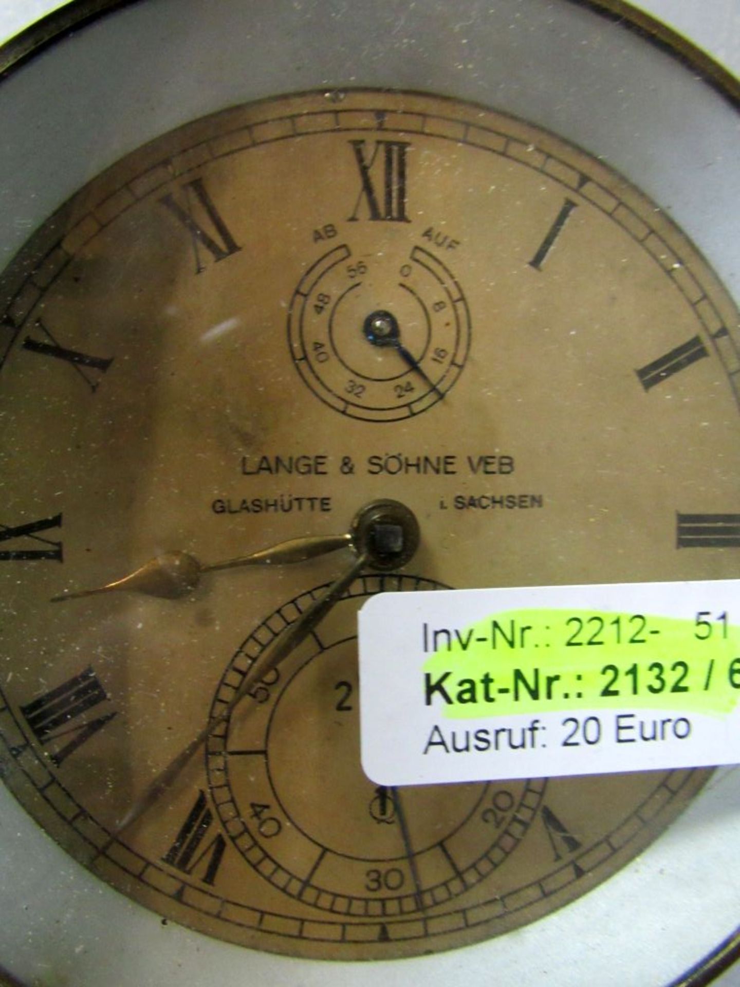 Schiffschronograph Chronometer Lange - Image 5 of 7