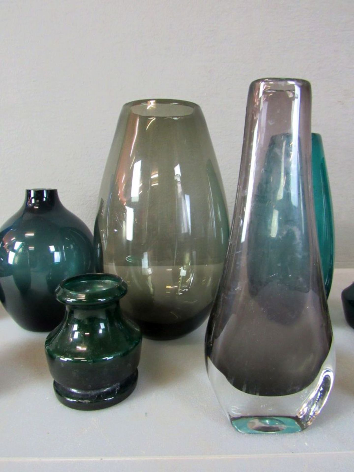 Konvolut Vasen Glas Vintage 50er-60er - Image 5 of 6