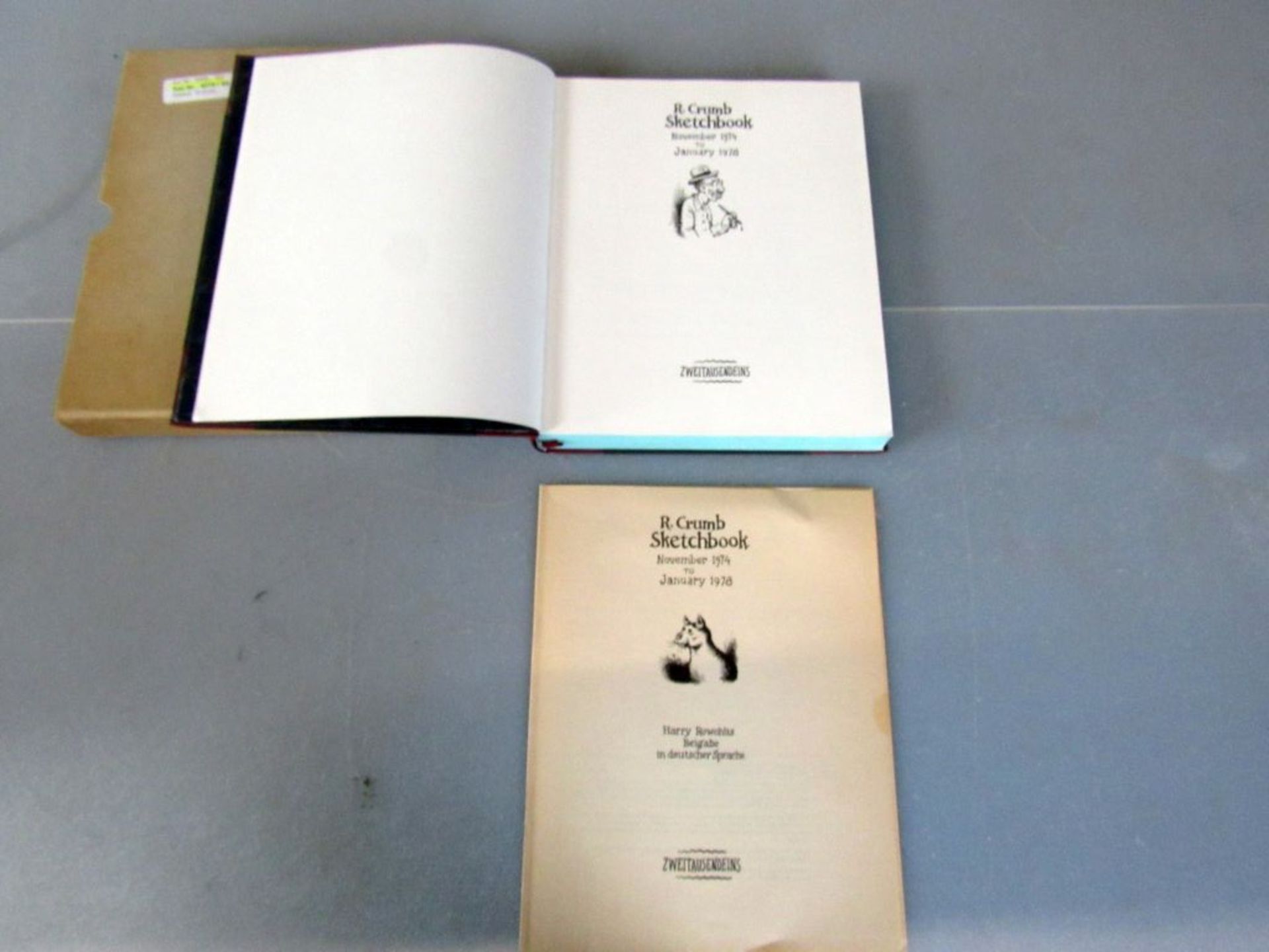 Seltenes Buch R. Crumb Sketchbook 1974 - Bild 3 aus 8