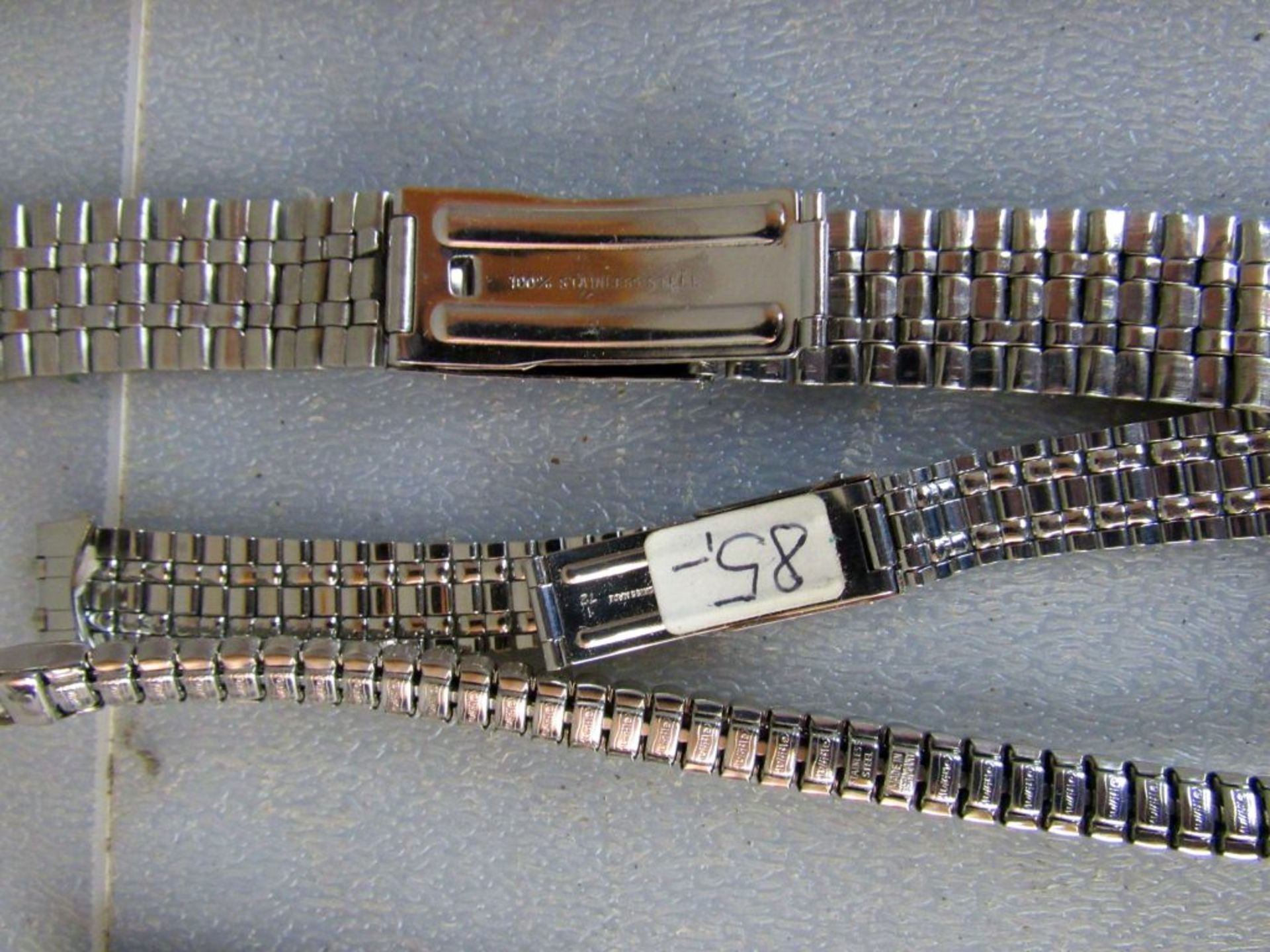 Vintage 10 Uhren Armbänder 60/70er - Image 7 of 8