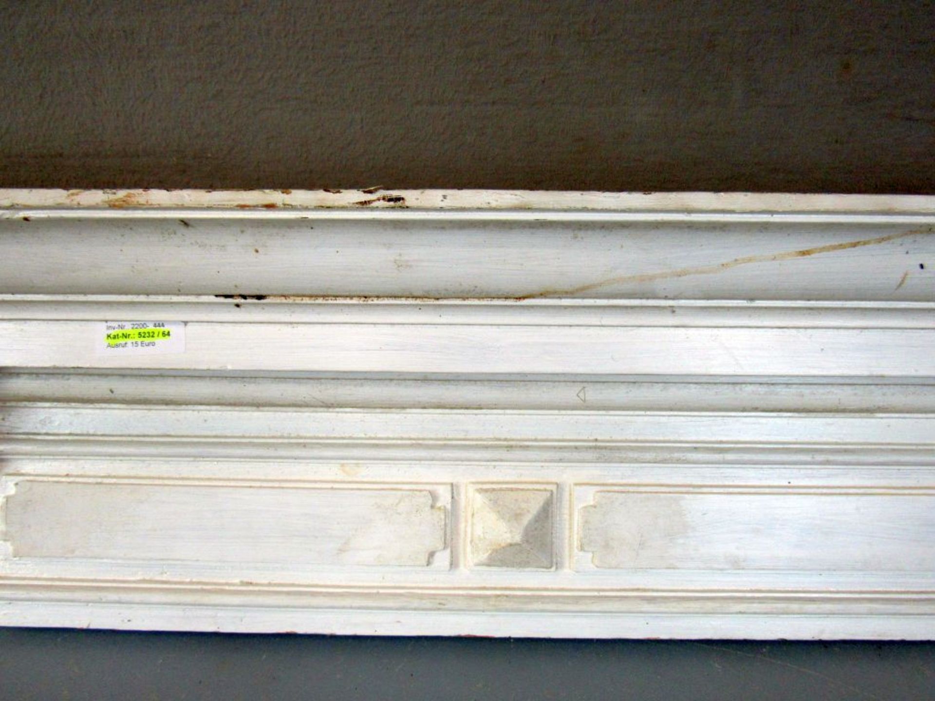Wandkonsole Wandregal geweißt 130cm - Image 2 of 8