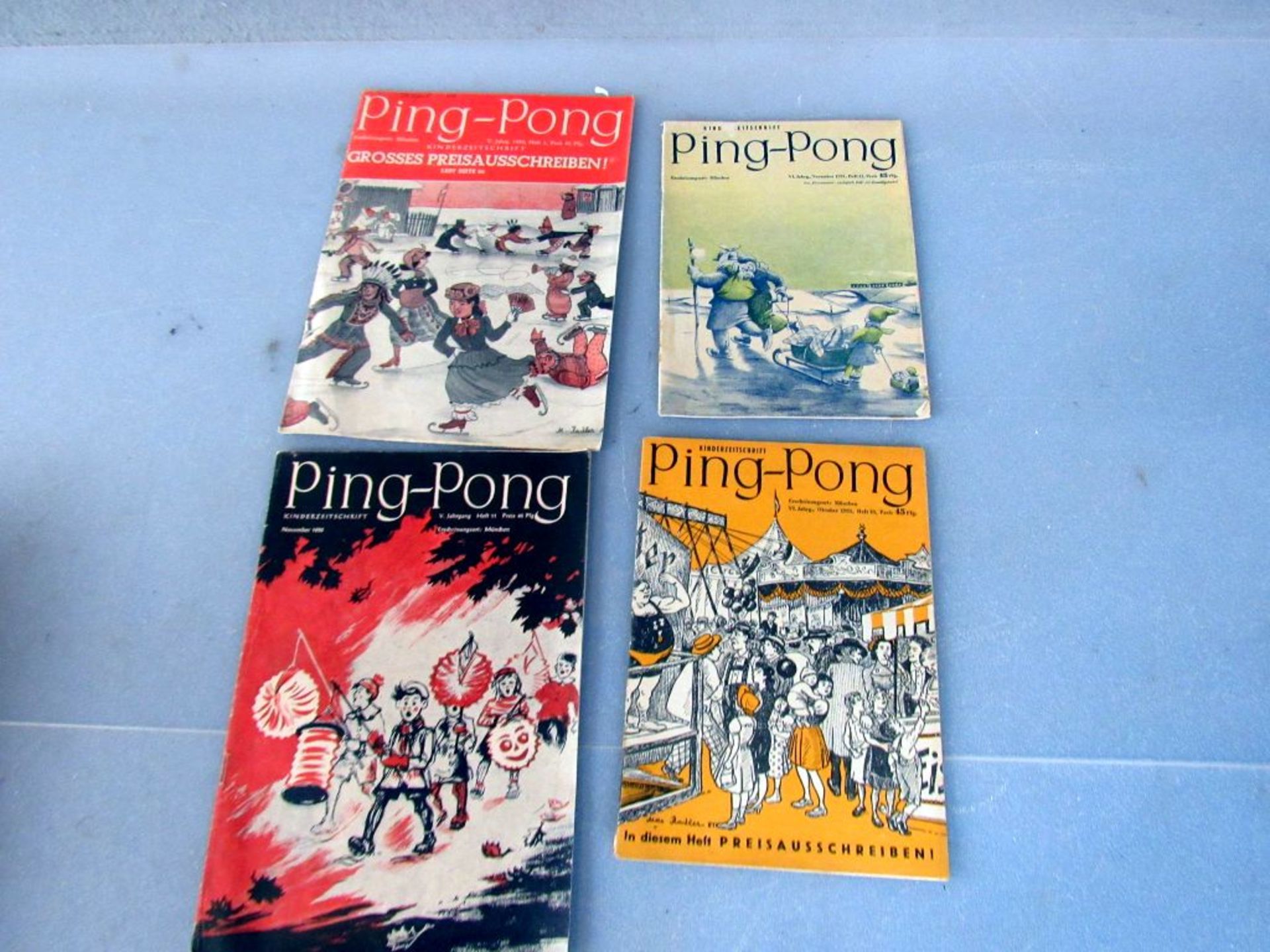 Konvolut Zeitschriften Ping Pong 50er - Image 5 of 8