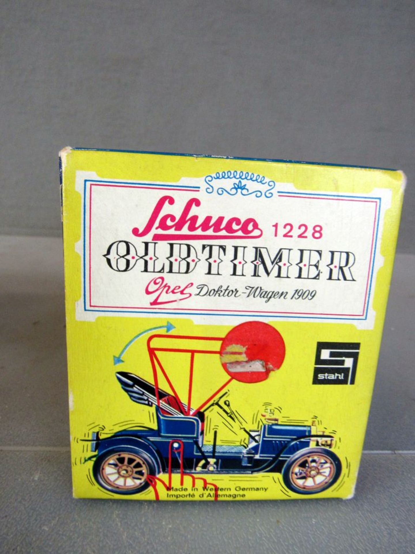 Spielzeug Schuco Modell 1228 Oldtimer - Image 4 of 10