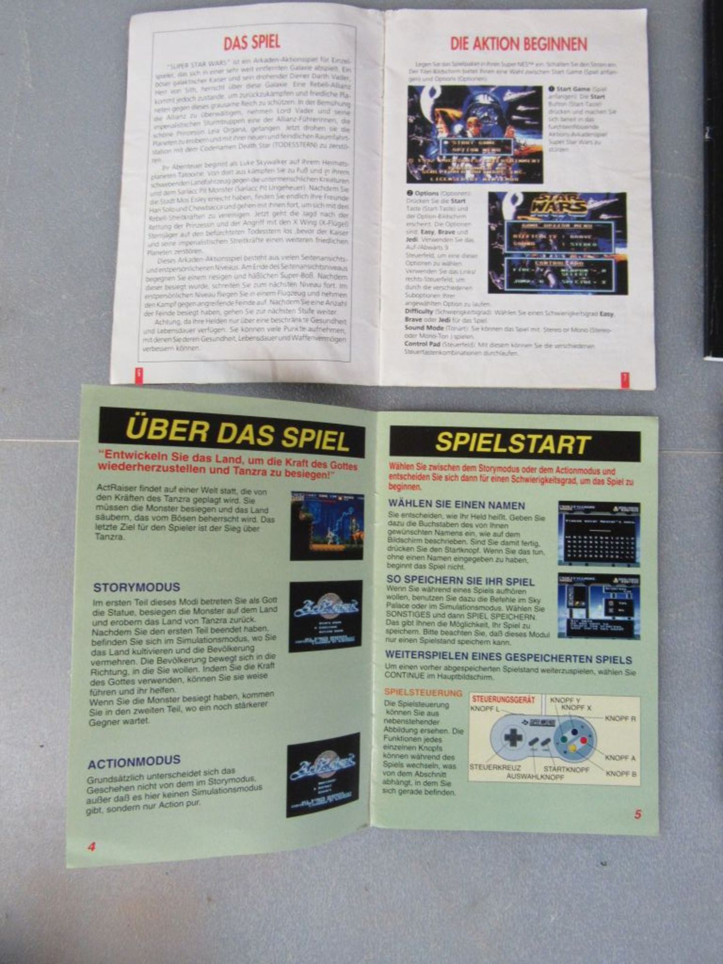 Konvolut Anleitungen Super Nintendo - Image 3 of 5