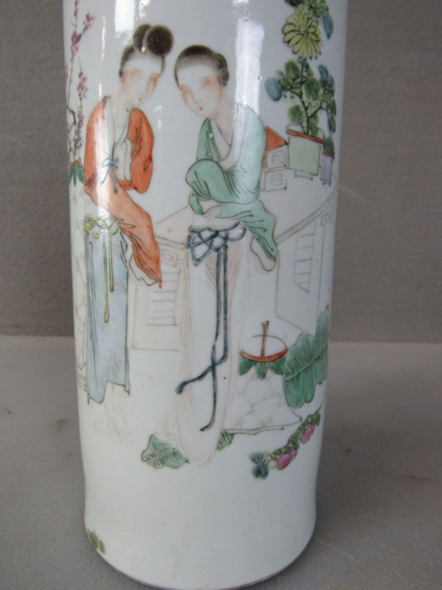 Große asiatische Vase gemarkt 28,5cm - Image 4 of 6