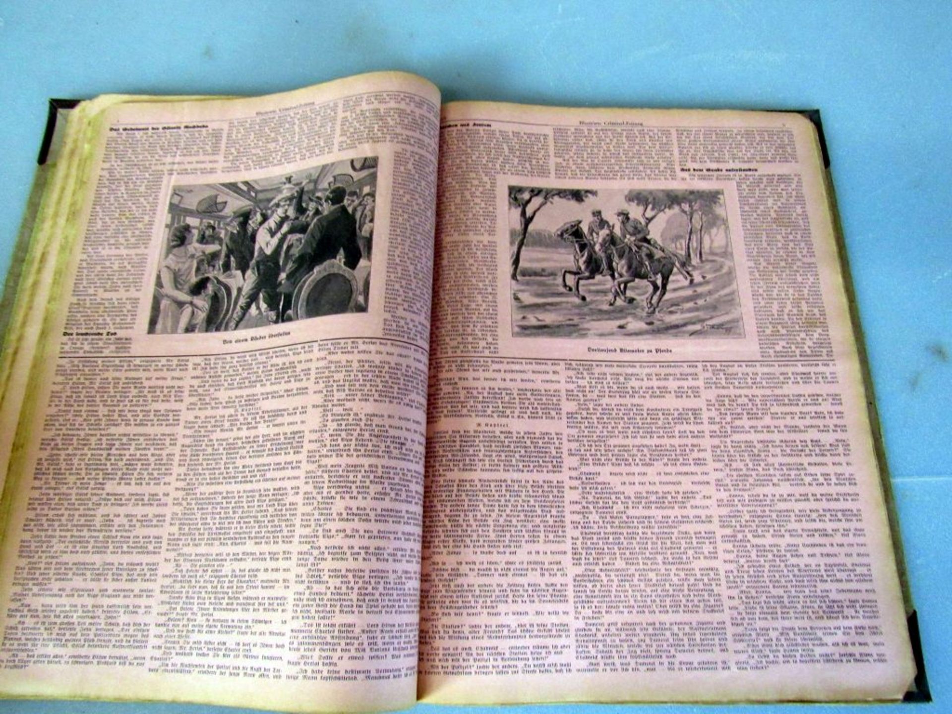 Große Mappe antike Zeitungen - Image 5 of 7