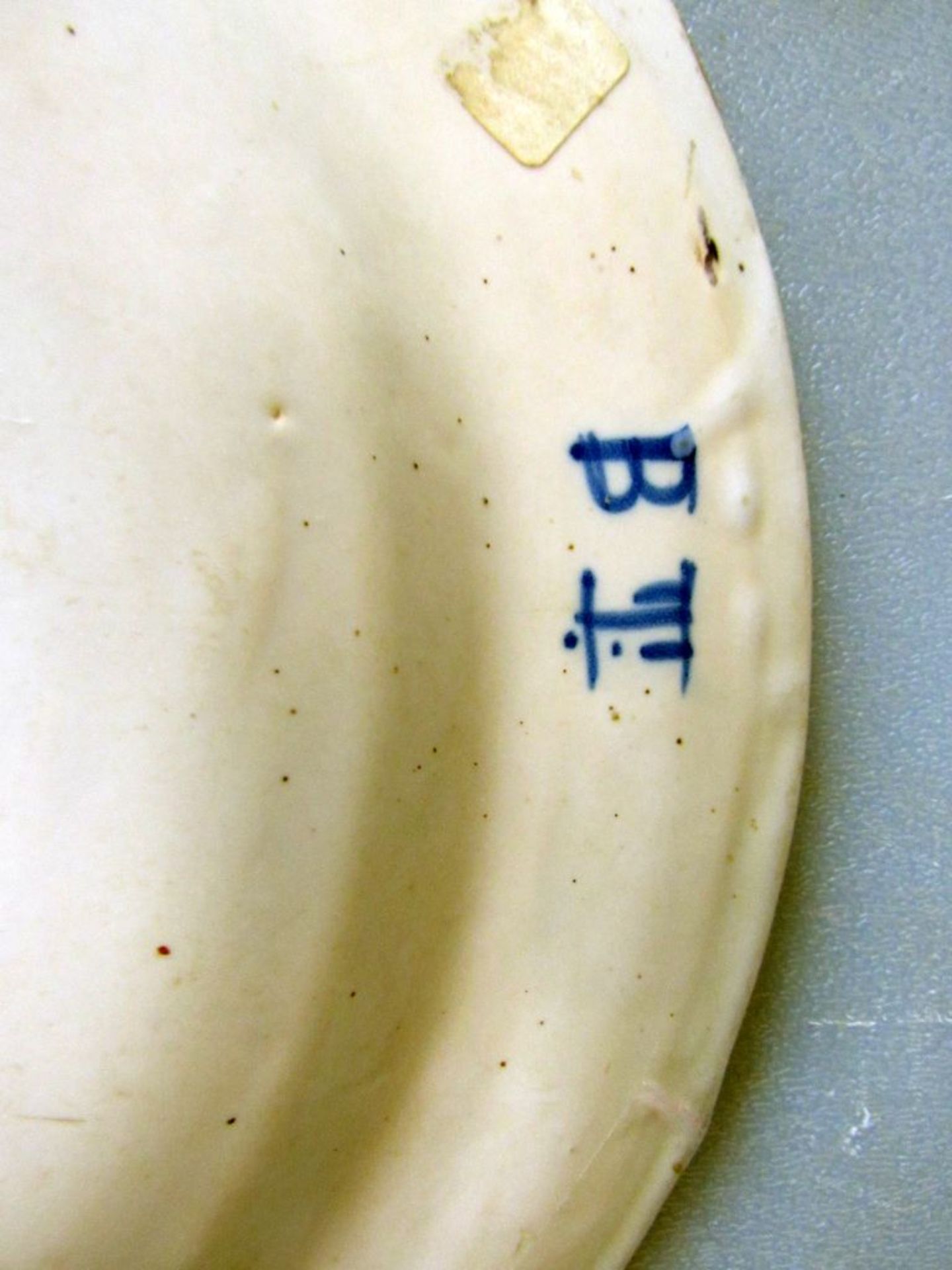 Antiker Teller Keramik wohl Spanien - Image 8 of 8