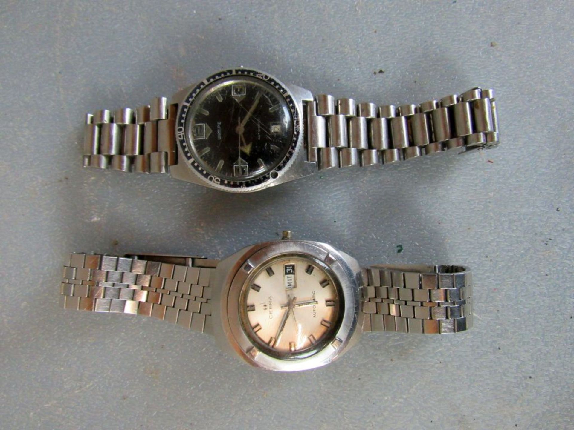 Zwei Vintage Armbanduhren Wempe und