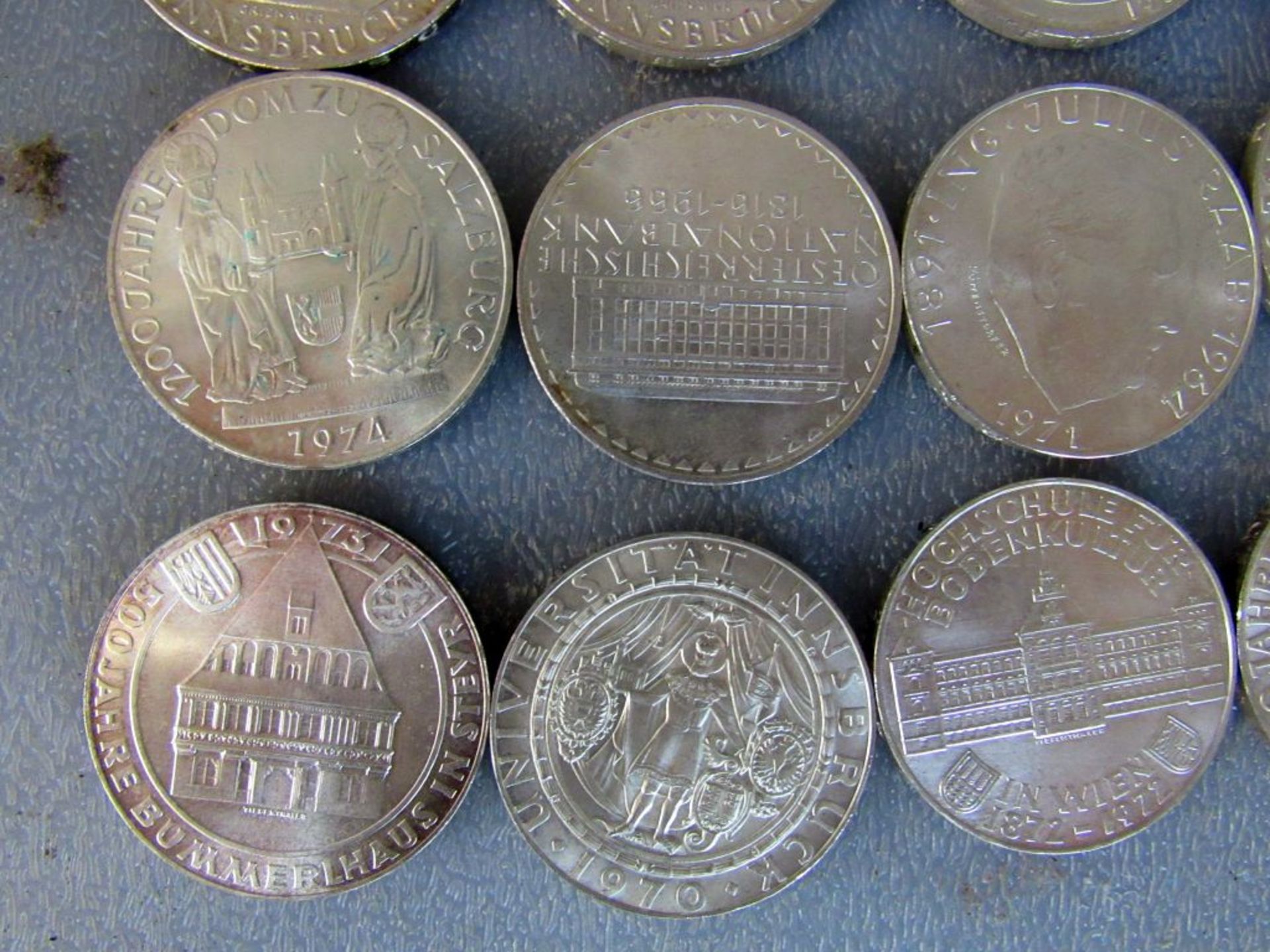 Münzen Währung 21x Österreich - Image 2 of 7