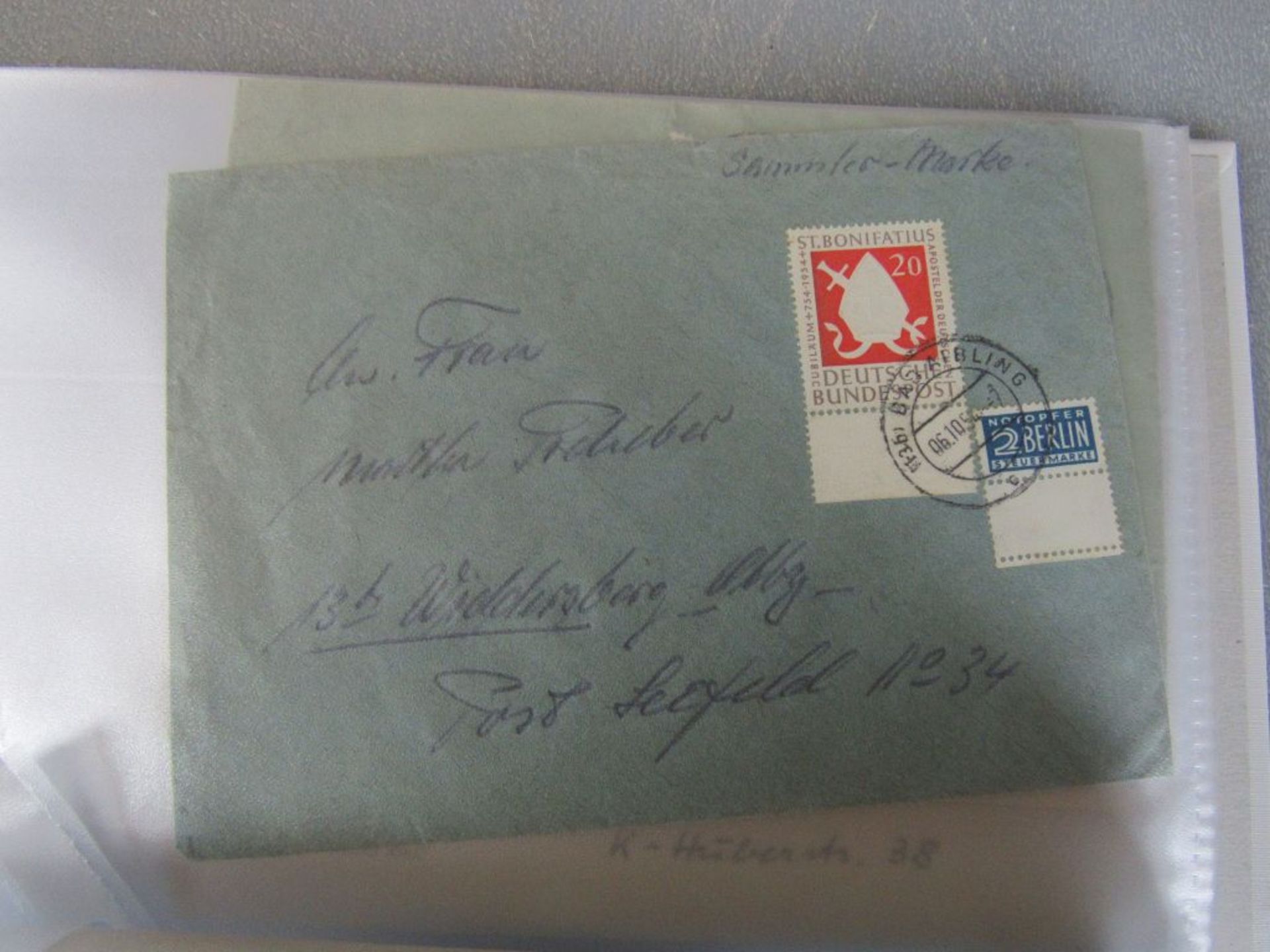 Ordner mit Briefen BRD 50er - Image 5 of 8