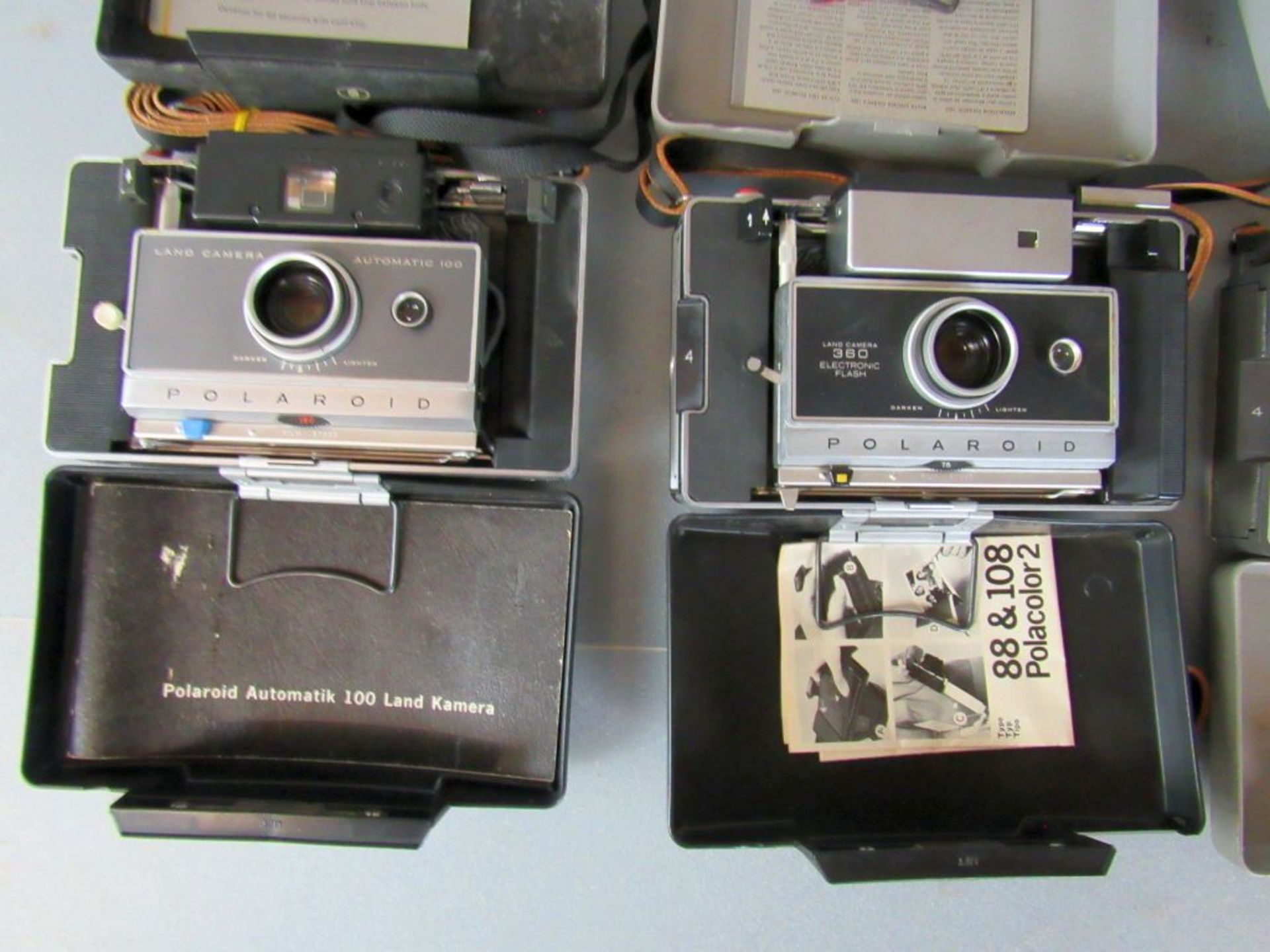 Konvolut Fotoapparate 8 Stück Polaroid - Image 2 of 10