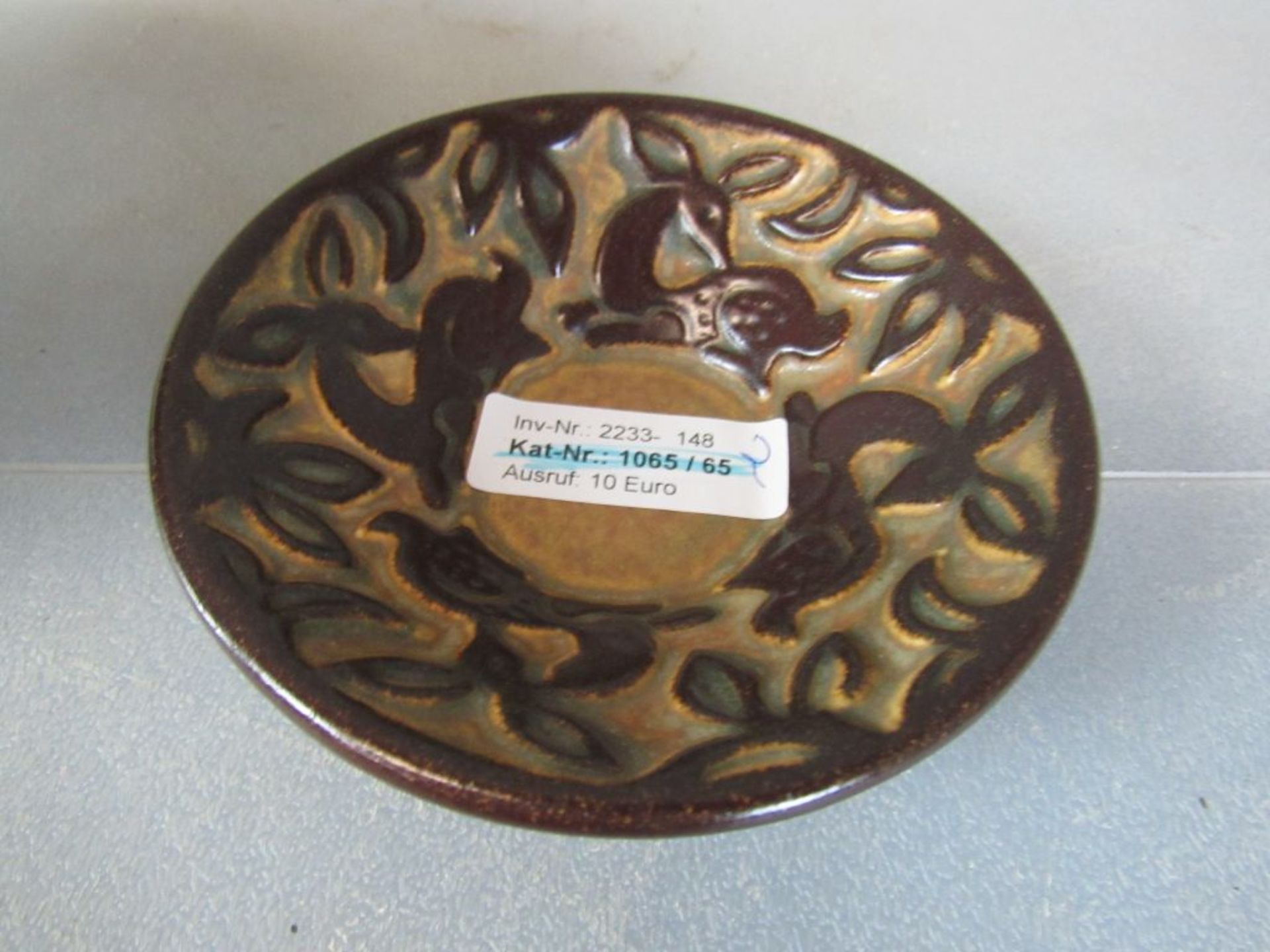 Keramikschale 12,5cm Durchmesser - Bild 4 aus 5