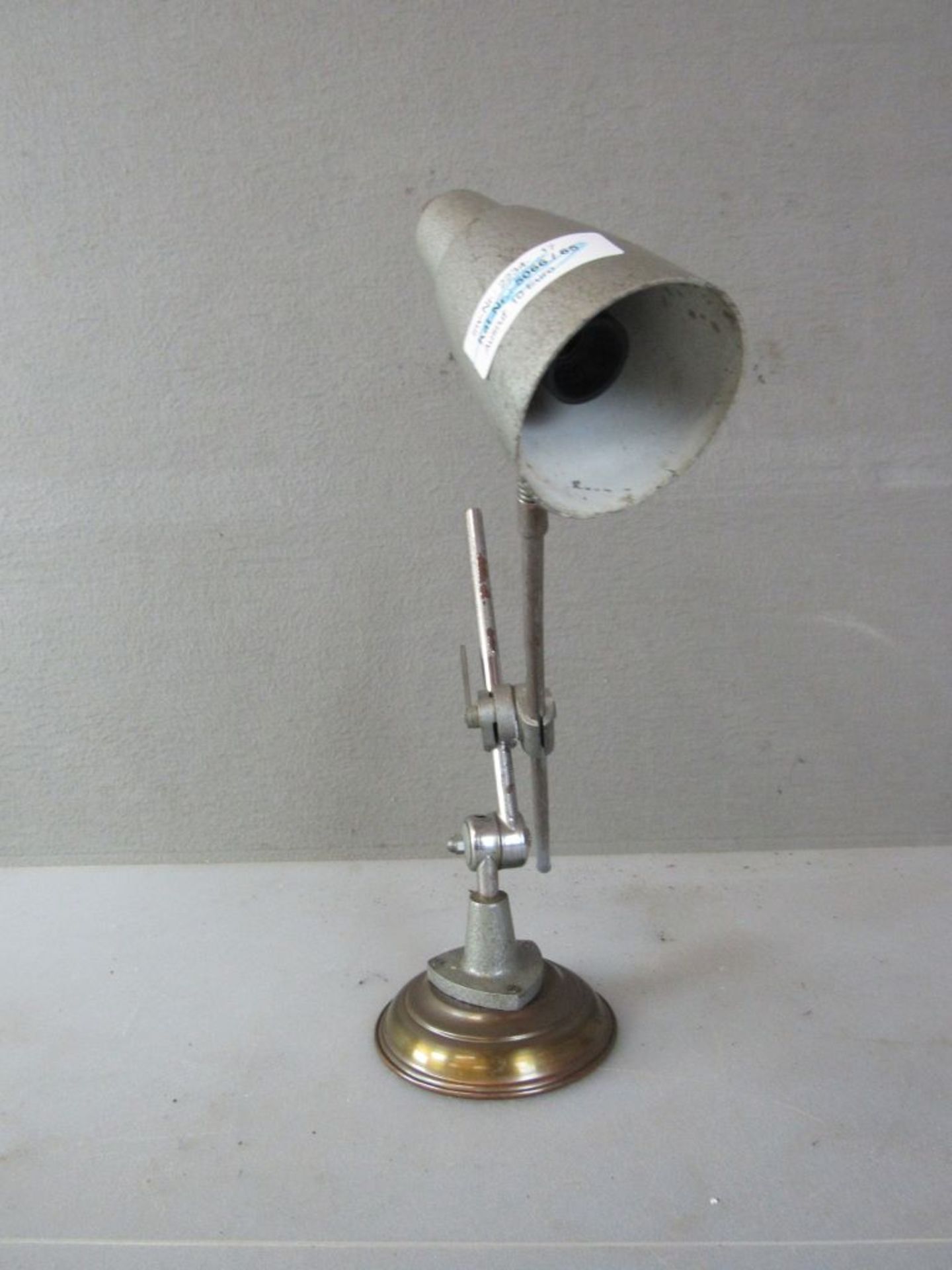 Vintage Industriedesign Tischlampe - Image 4 of 7
