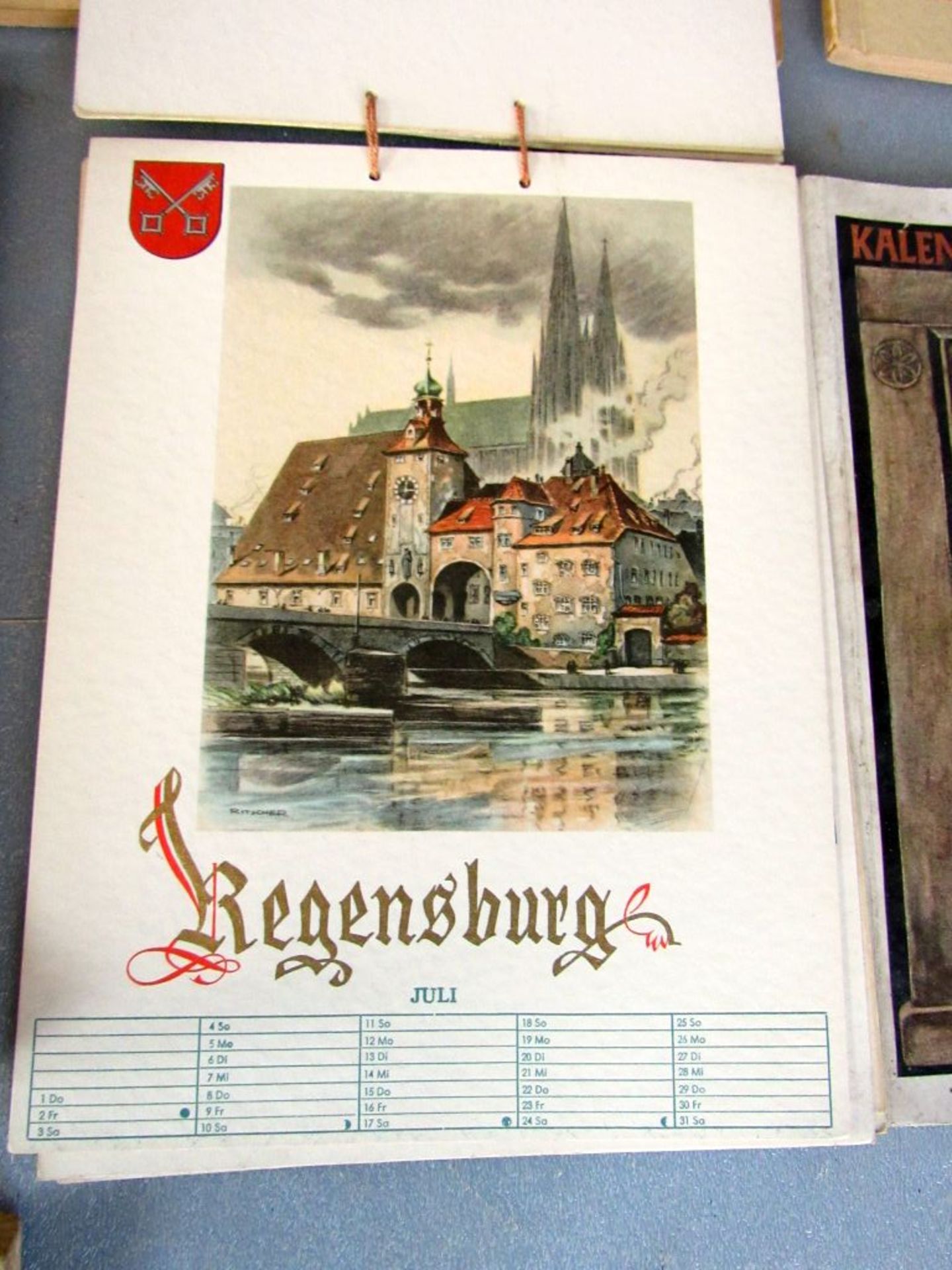 Konvolut Kalender vor Krieg, Krieg + - Image 5 of 9