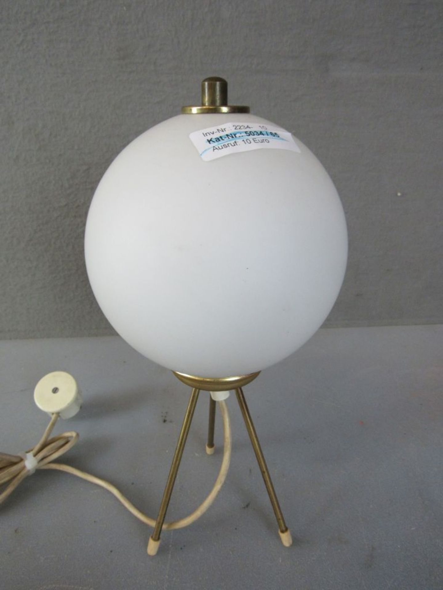 Vintage 60er Jahre kleine Tripodlampe - Image 5 of 6