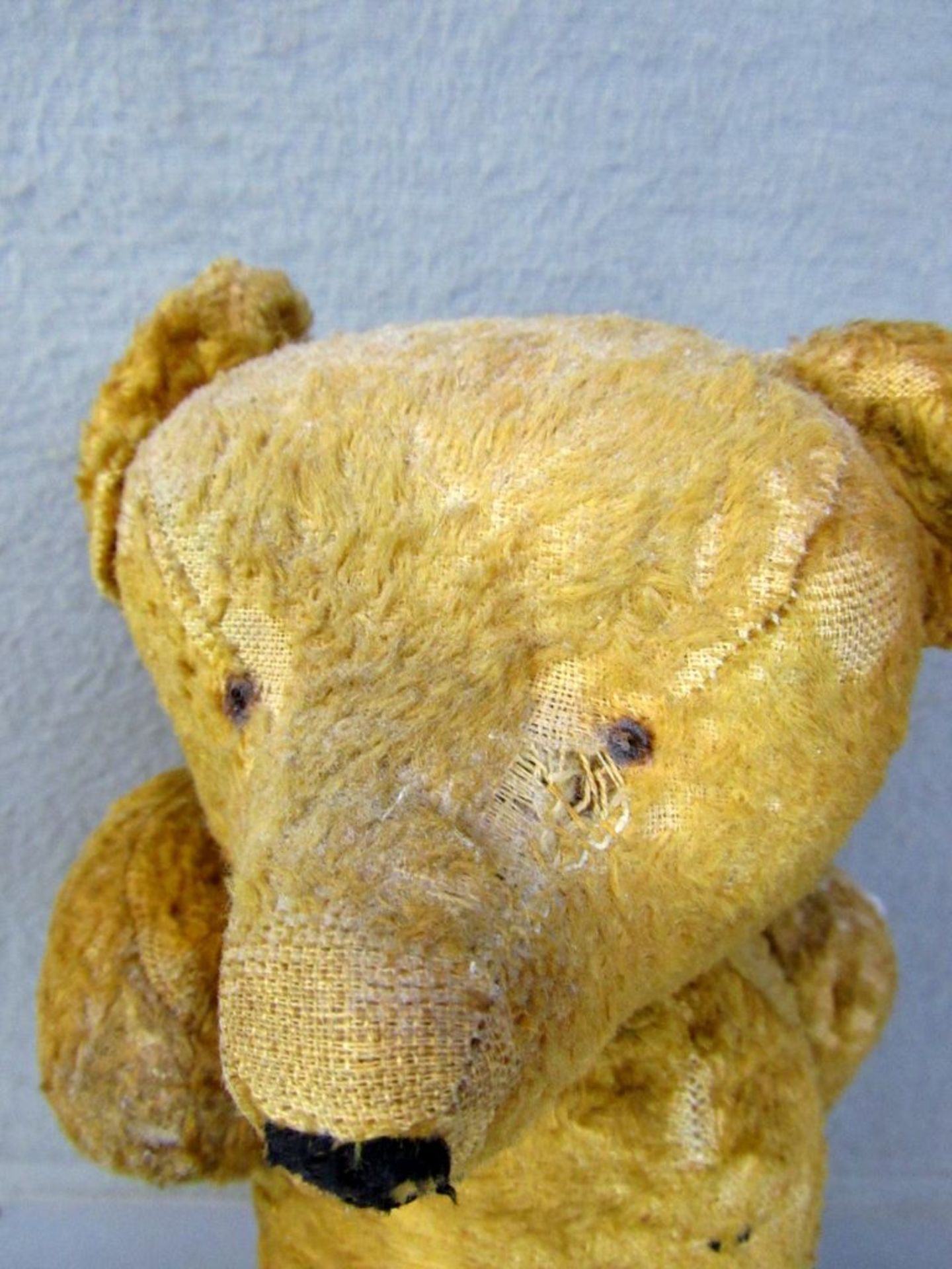 Antiker Teddybär 32cm hoch stark - Image 3 of 5