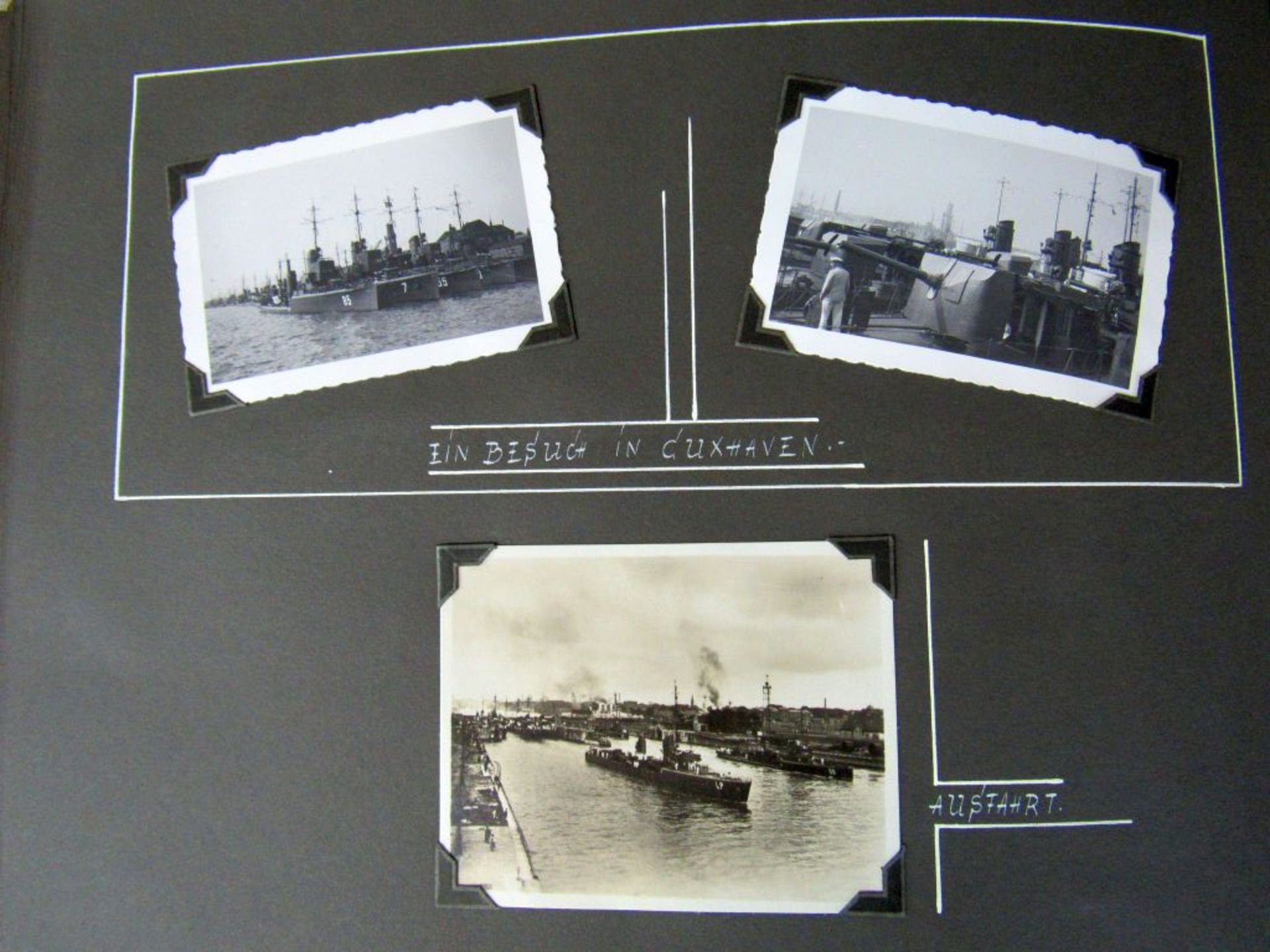 Fotoalbum Kriegsmarine 2. WK ca. 90 - Image 9 of 10