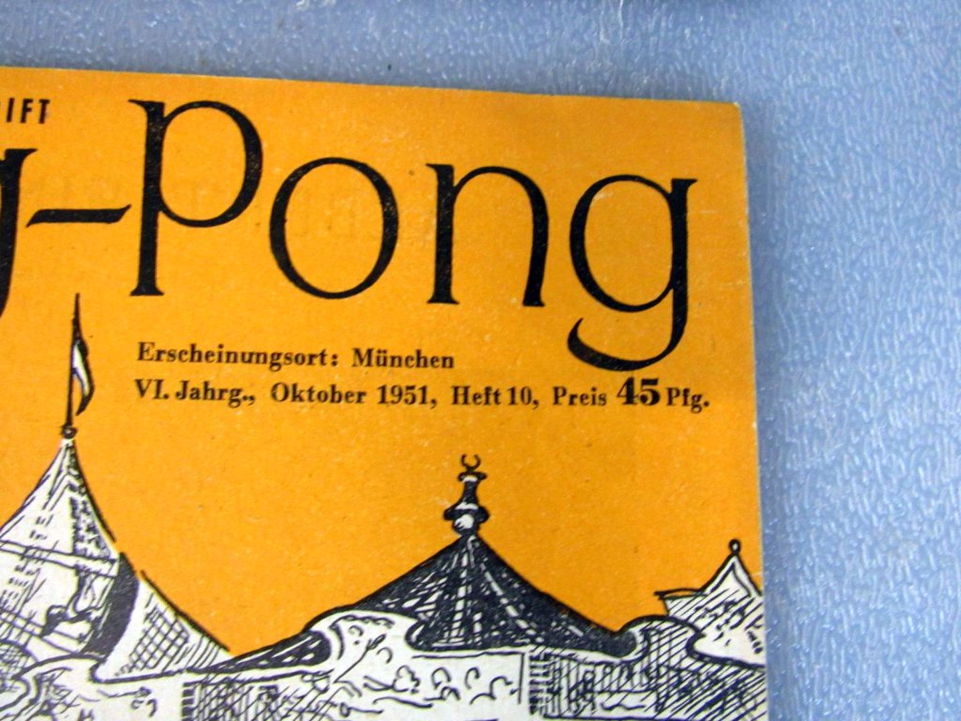 Konvolut Zeitschriften Ping Pong 50er - Image 6 of 8