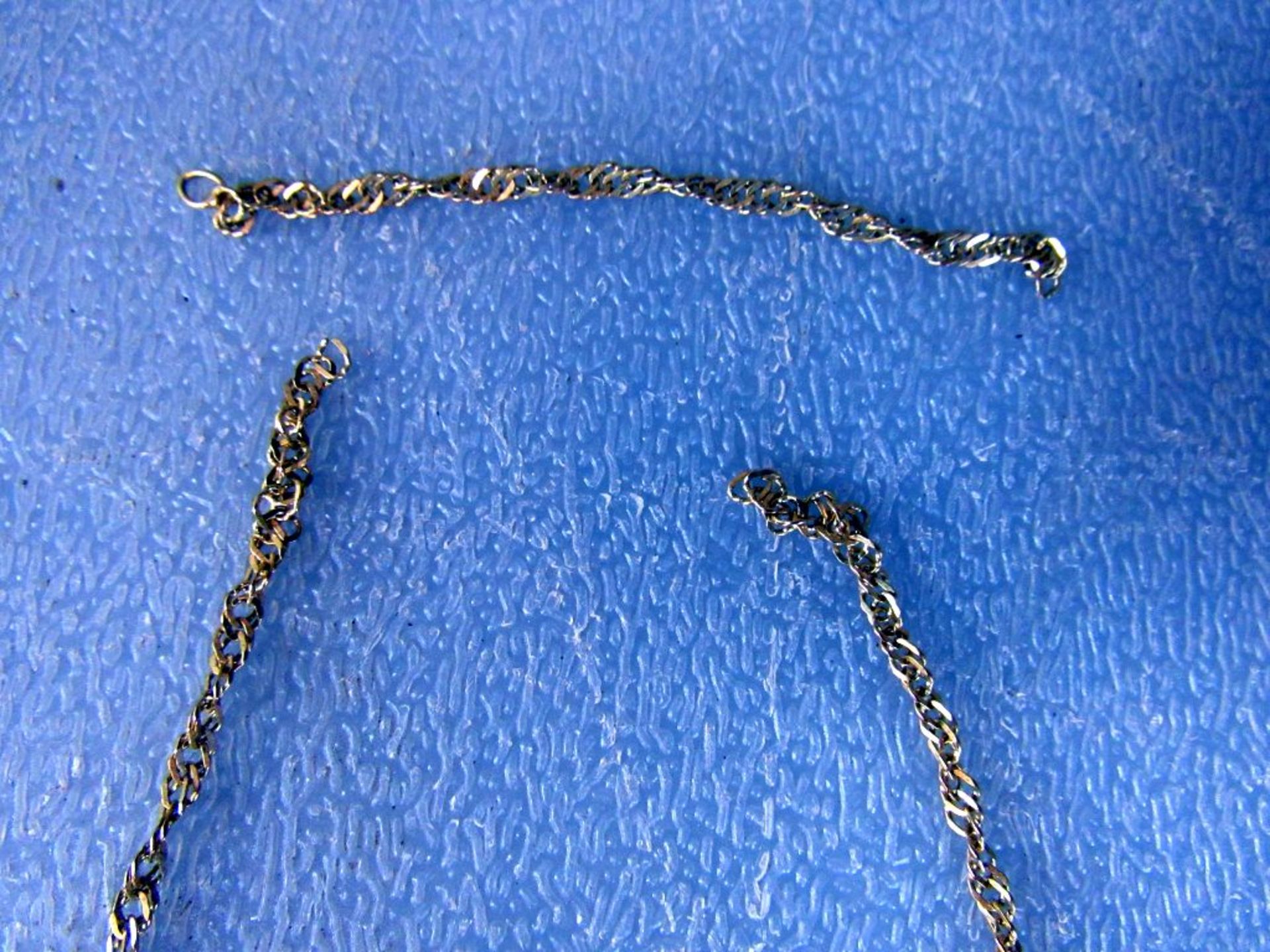 Halskette 585 GG + gerissene 333 GG - Image 4 of 8