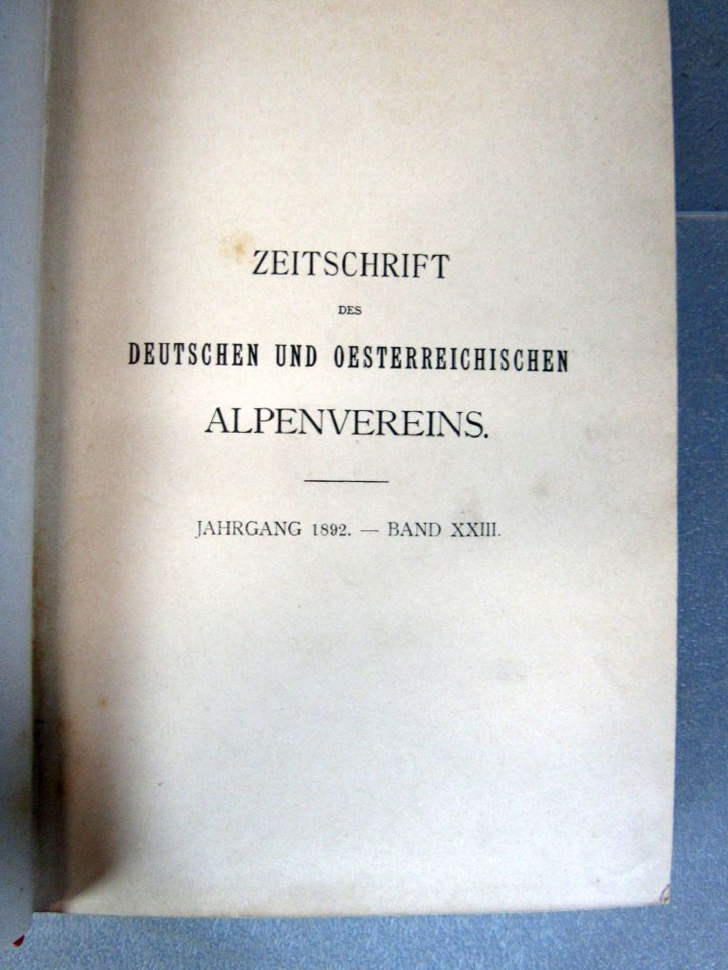 Antikes Buch des deutschen - Image 2 of 7