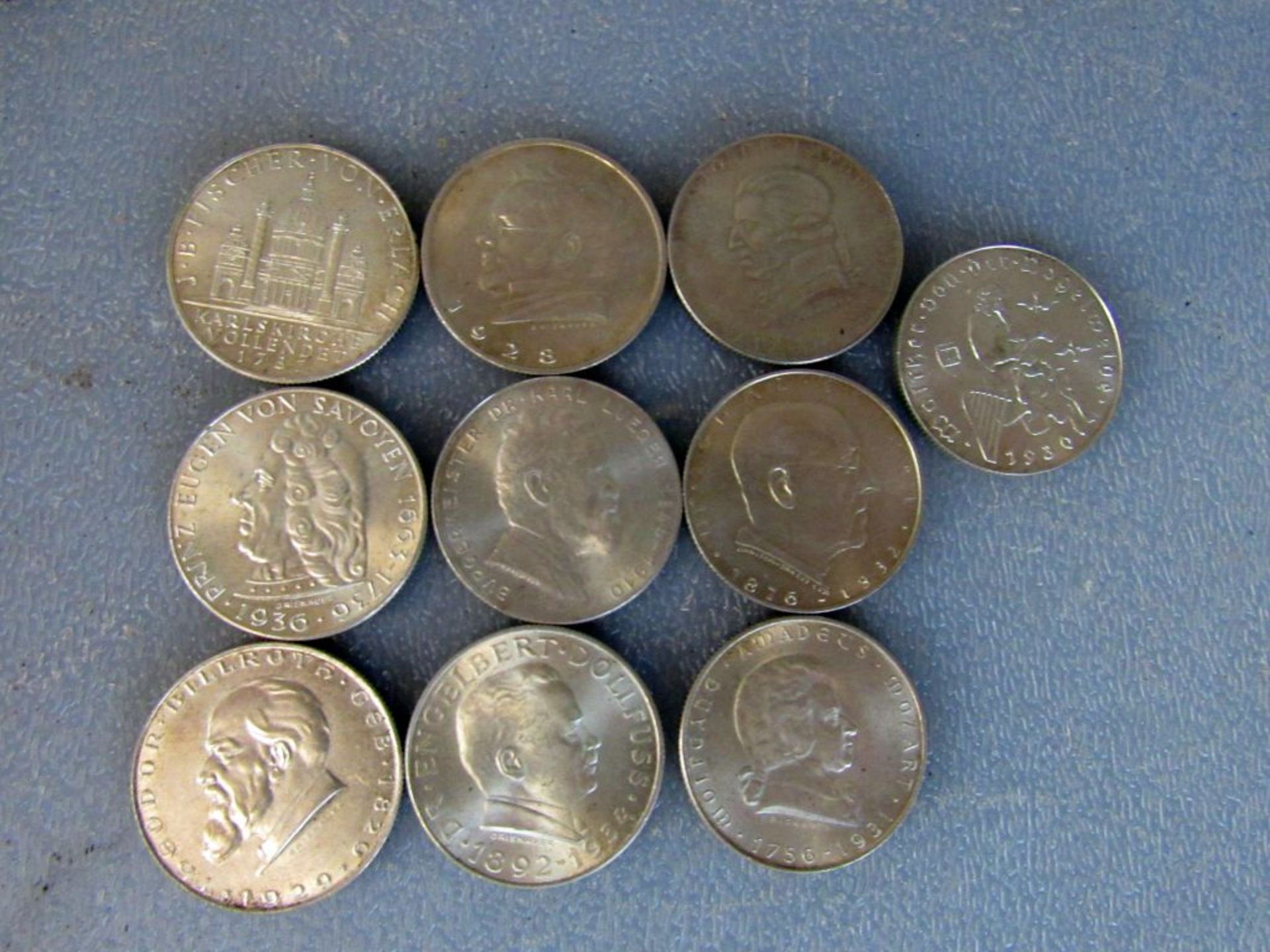 Münzen Währung Österreich 10x 2