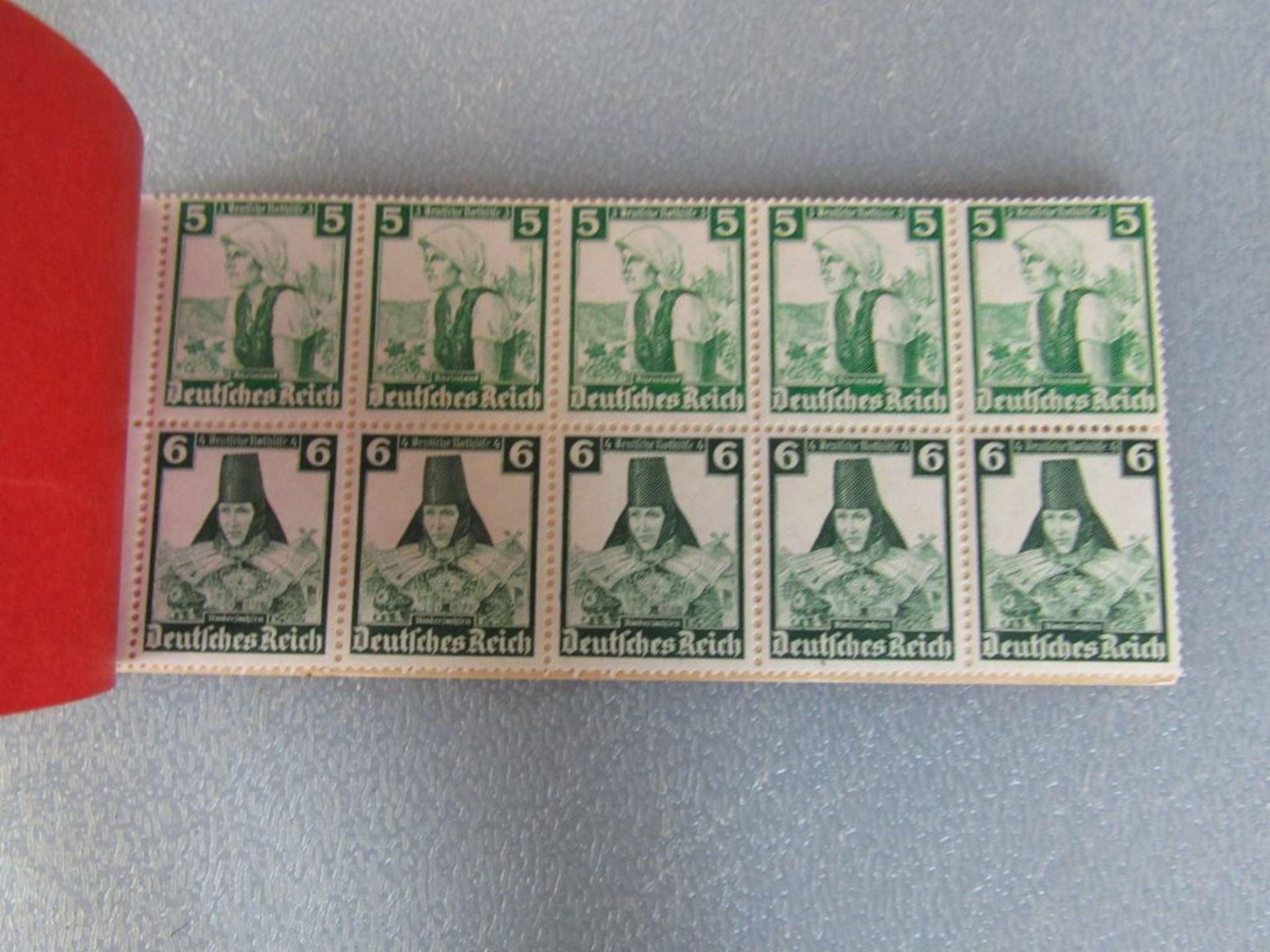 Briefmarkenheft postfrisch 1935 - Image 2 of 4
