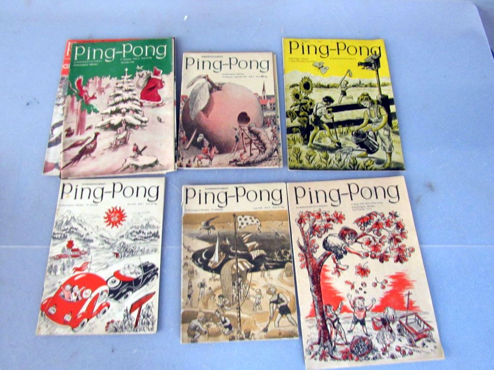 Konvolut Zeitschriften Ping Pong 50er - Image 4 of 8