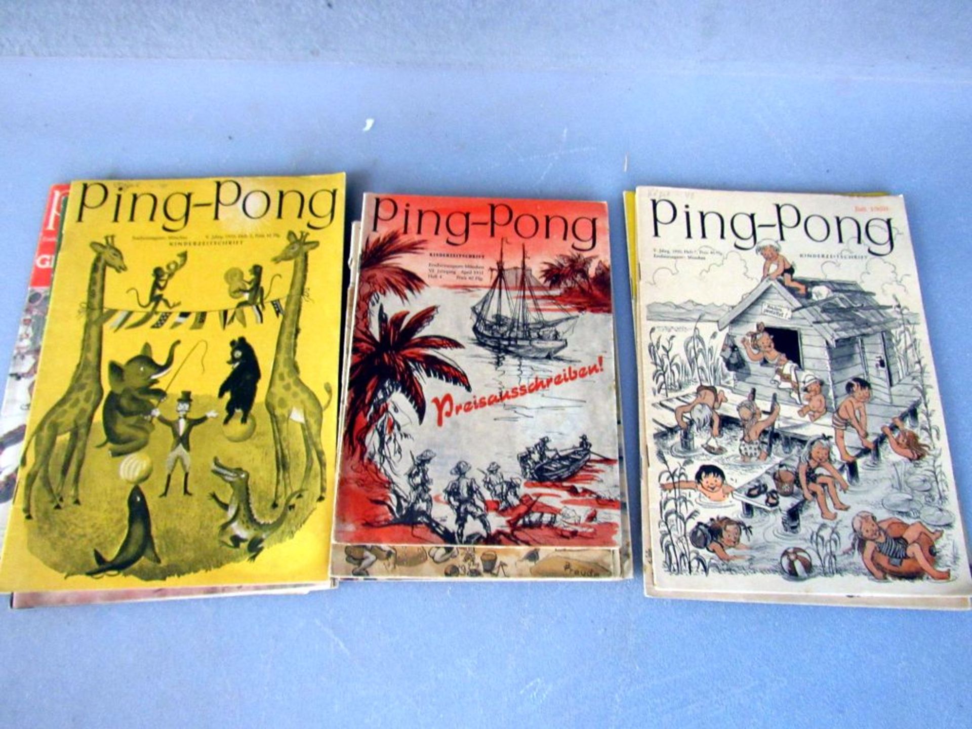 Konvolut Zeitschriften Ping Pong 50er - Image 3 of 8