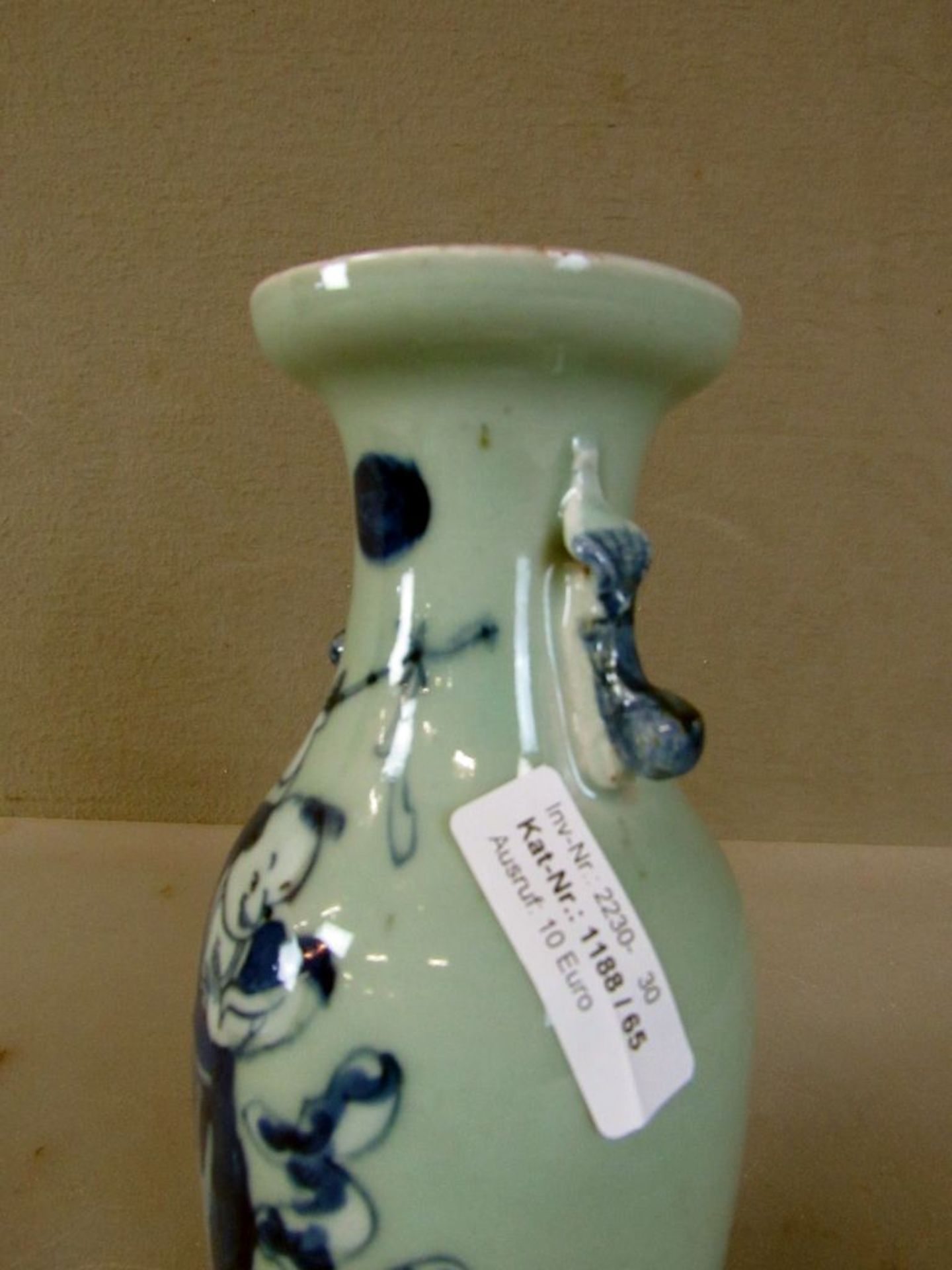 Asiatische Vase Handhaben in Fu-Hunden - Image 4 of 6