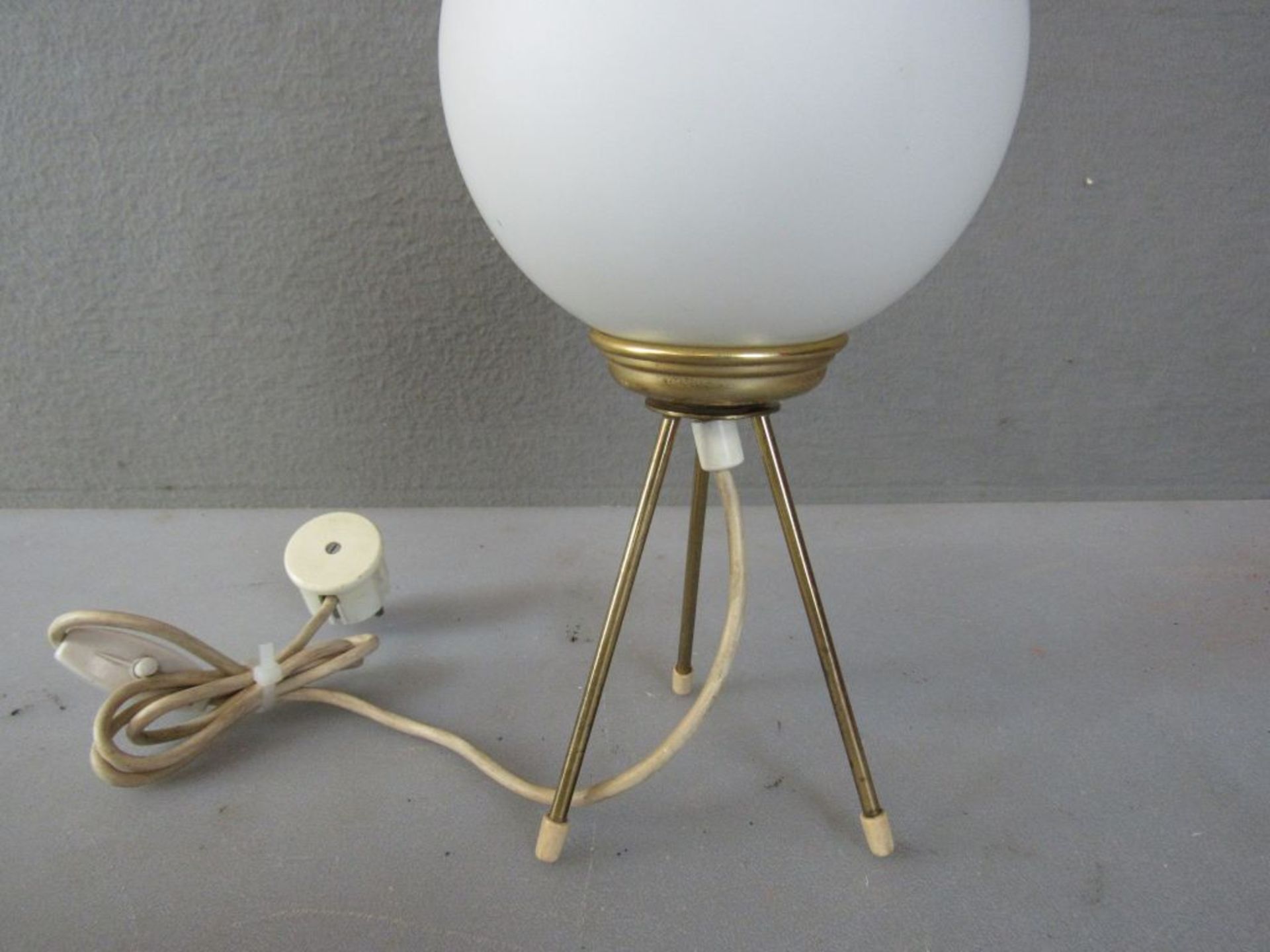 Vintage 60er Jahre kleine Tripodlampe - Image 4 of 6