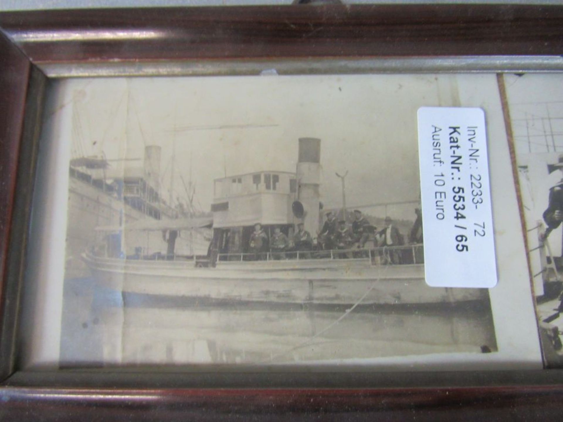 Gerahmtes Bild maritim um 1900 - Image 2 of 5
