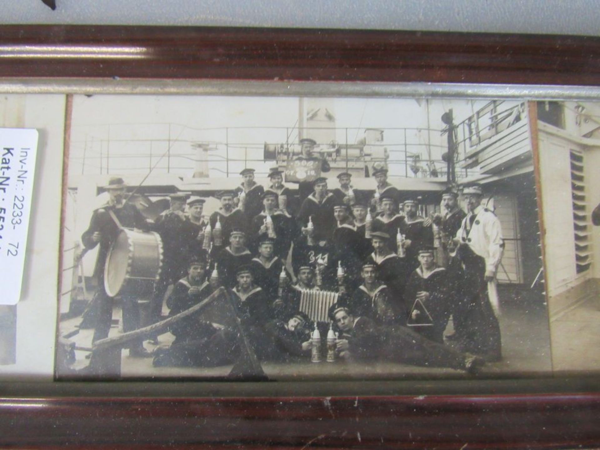 Gerahmtes Bild maritim um 1900 - Image 3 of 5