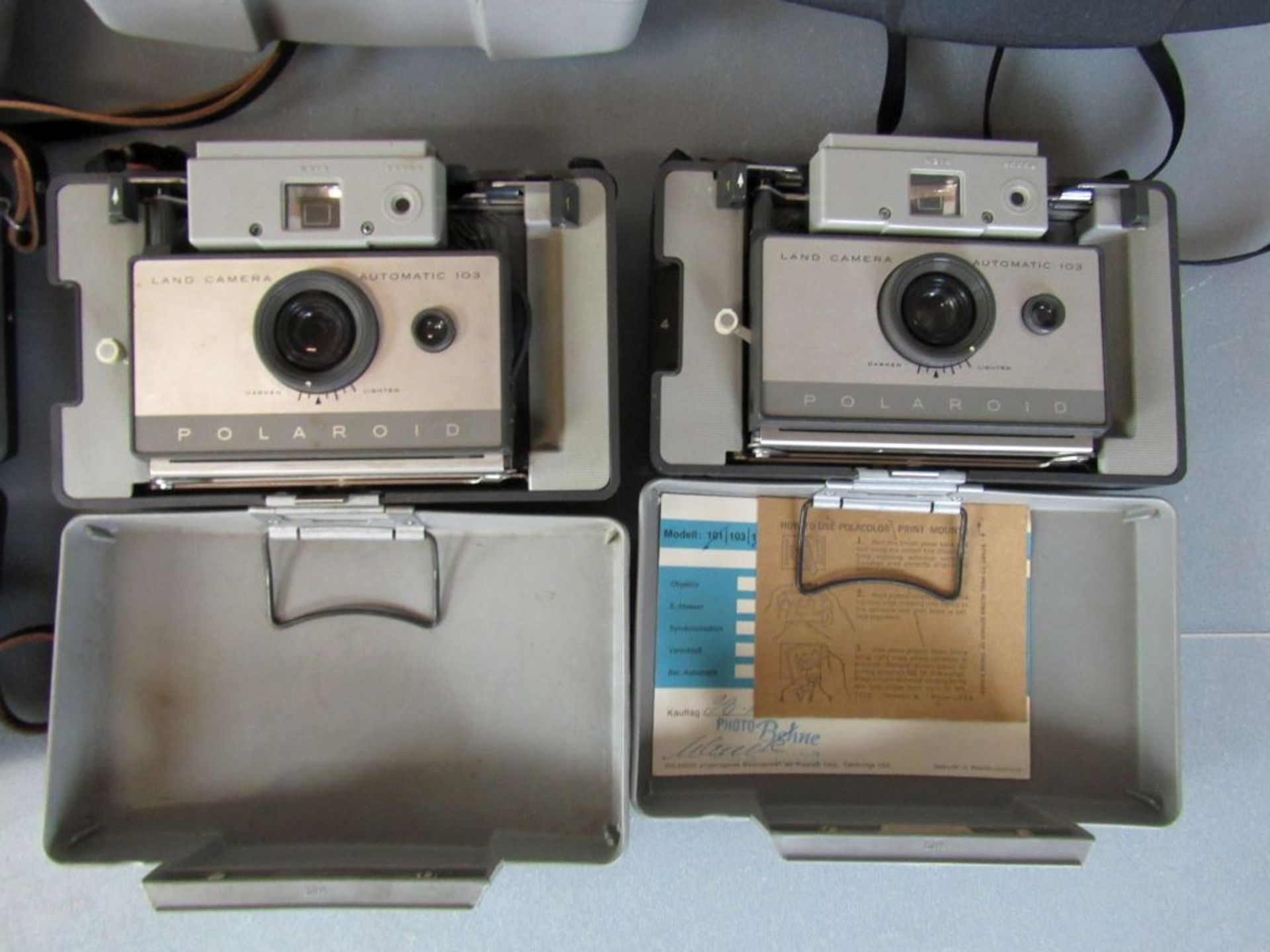 Konvolut Fotoapparate 8 Stück Polaroid - Image 3 of 10