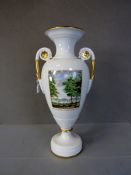 GroÃŸe KPM Berlin Vase mit