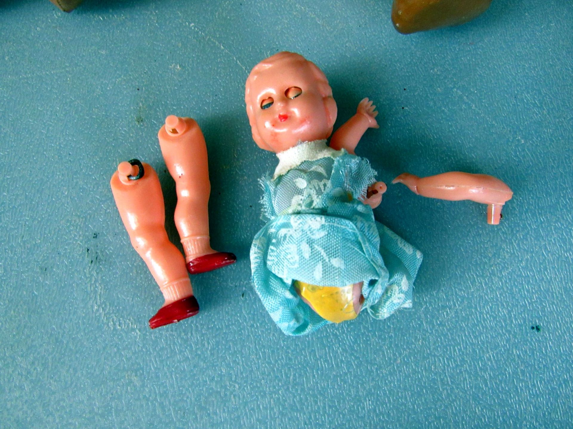 2 antike Puppen StoffkÃ¶rper + - Bild 6 aus 9