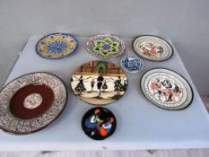 Vintage Konvolut Wandteller