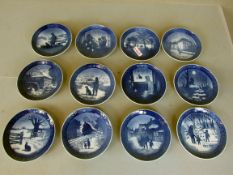 Jahresteller Porzellan Royal