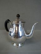 Teekanne versilbert WWKS Bremer