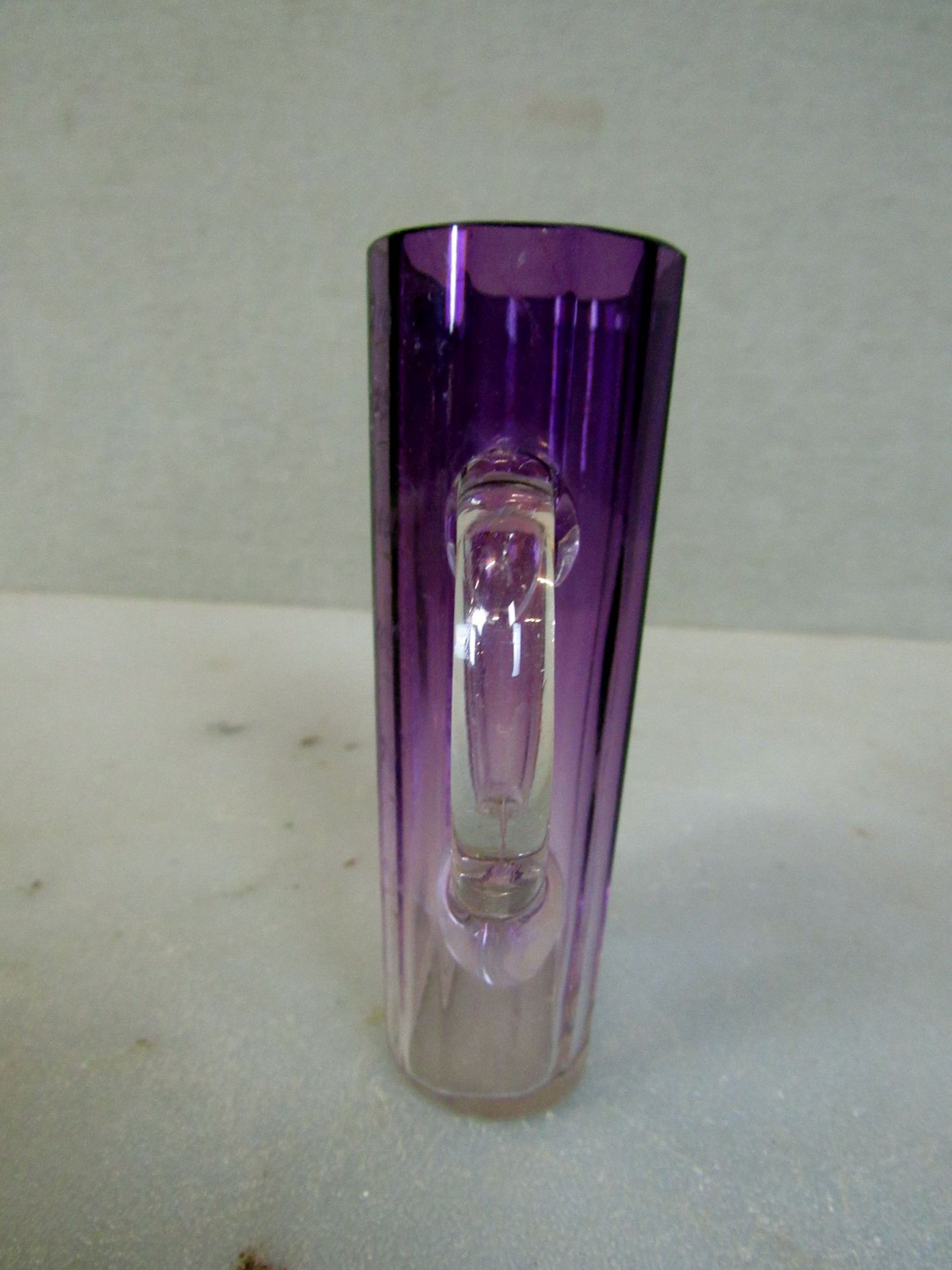 BÃ¤derglas 13cm klar zu violett - Bild 4 aus 6