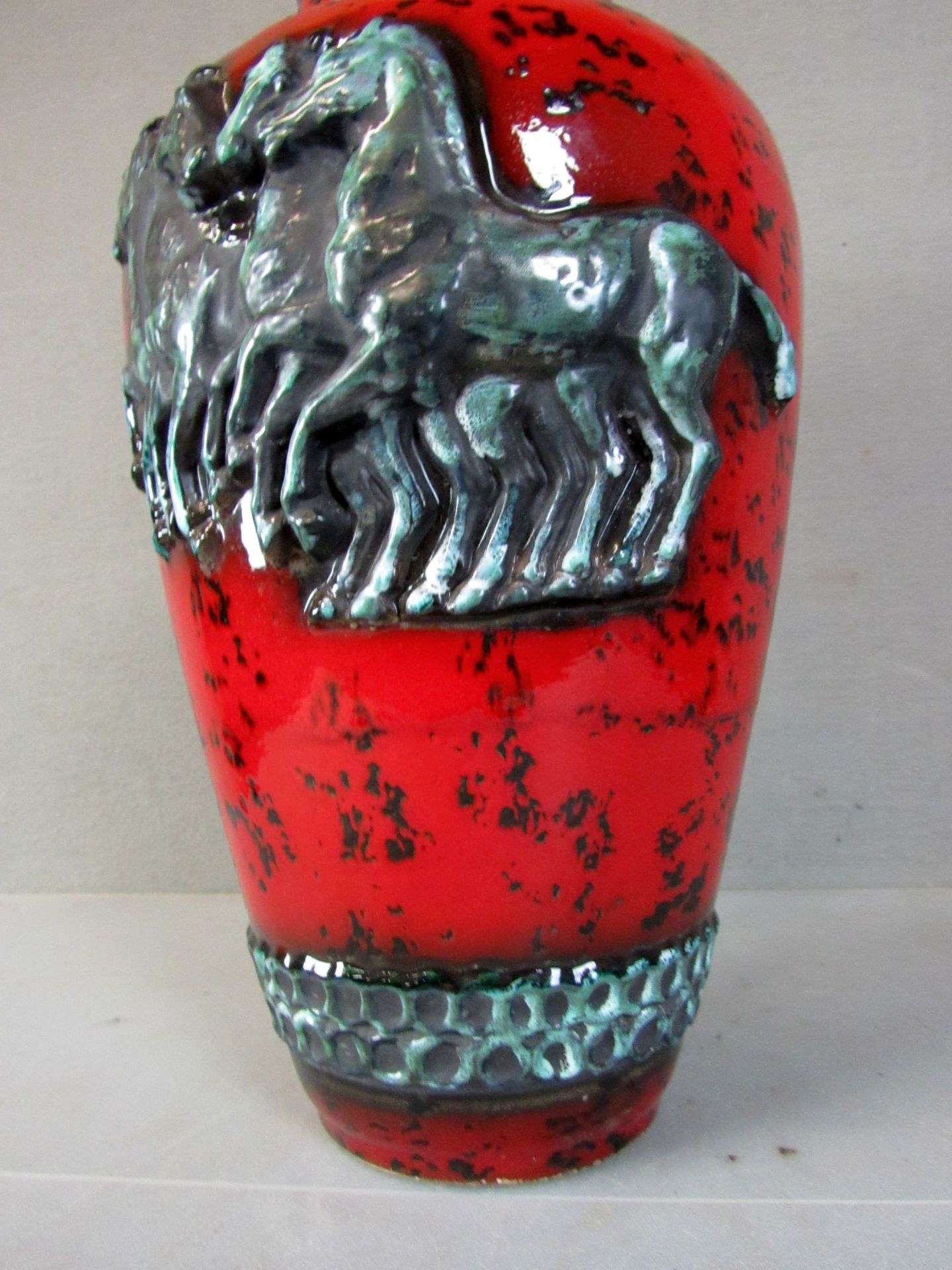 GroÃŸe Bodenvase Keramik Fettlava - Image 5 of 8
