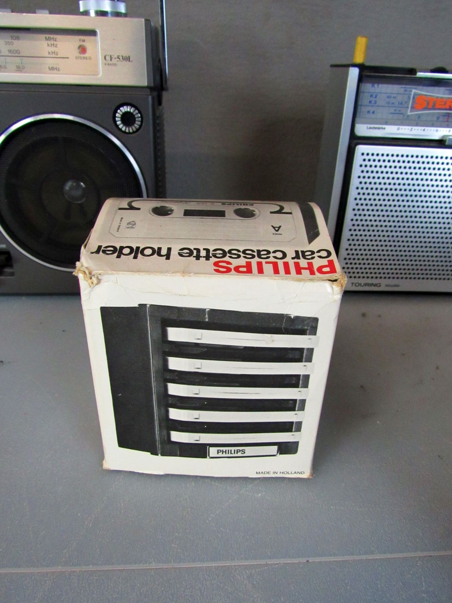 Vintage Konvolut drei Kofferradios - Bild 7 aus 10