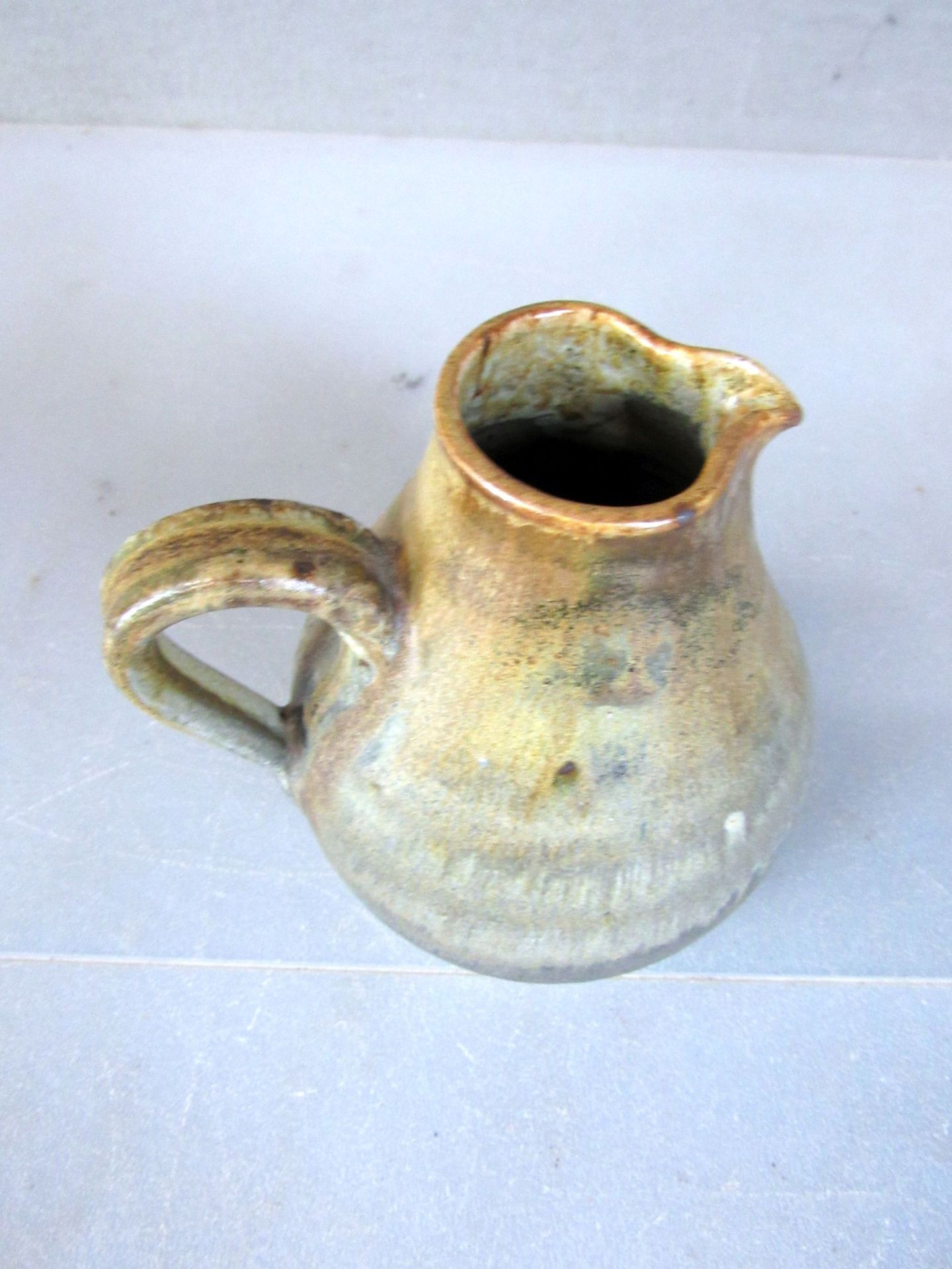 Henkelkrug 17cm Keramik helle Glasur - Image 4 of 7